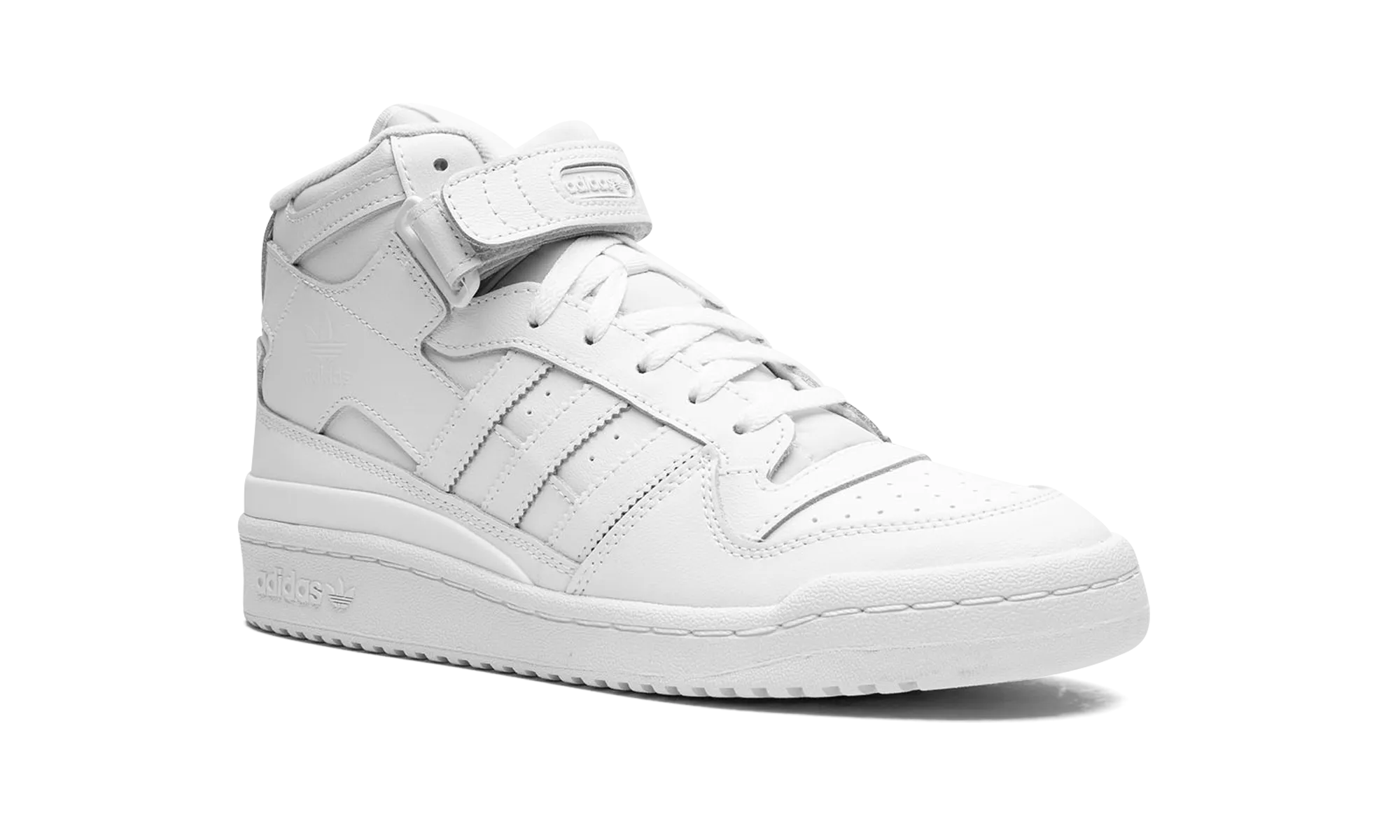 Forum Mid "White" adidas lifestyle mens shoes