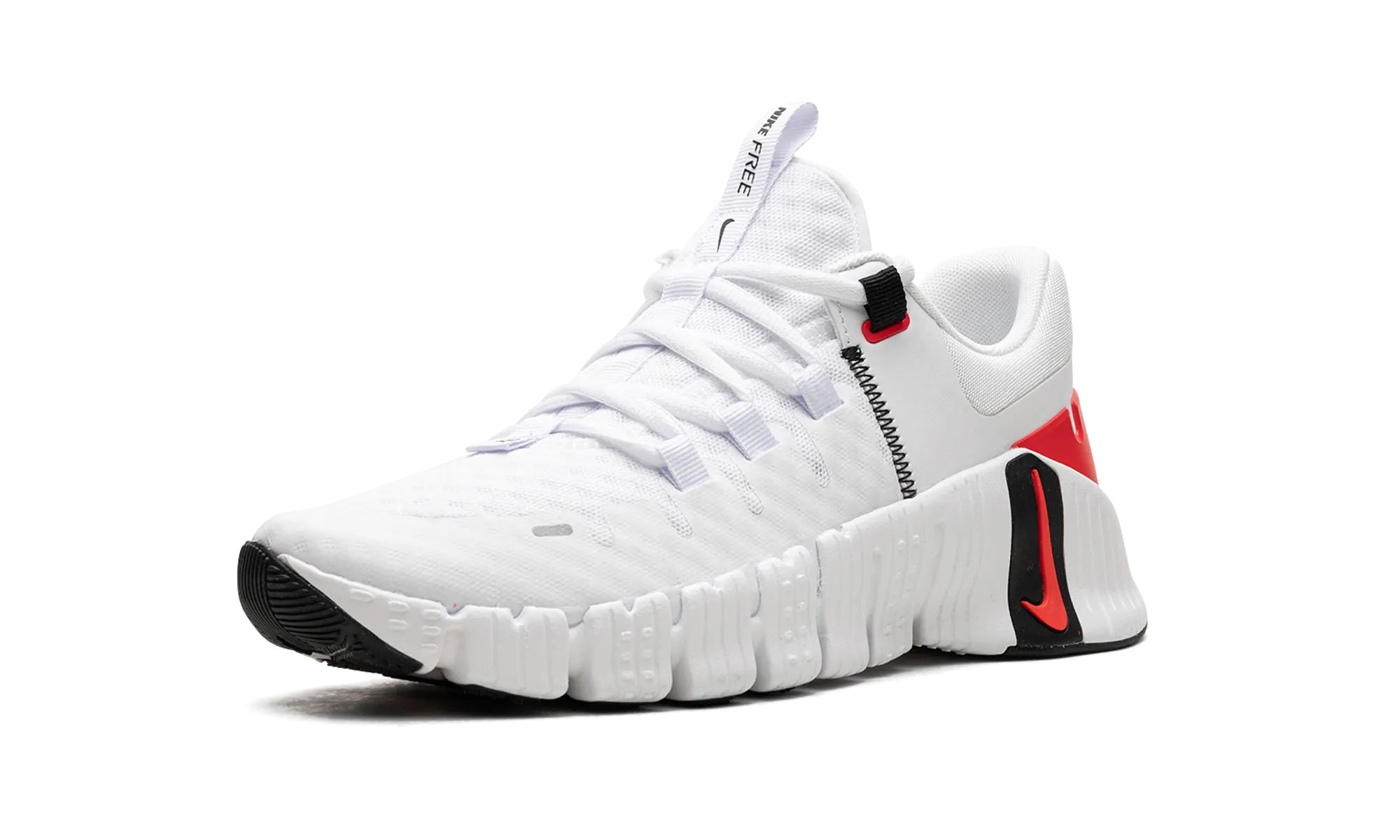 Free Metcon 5 "White Bright Crimson" nike breathable mens trainers