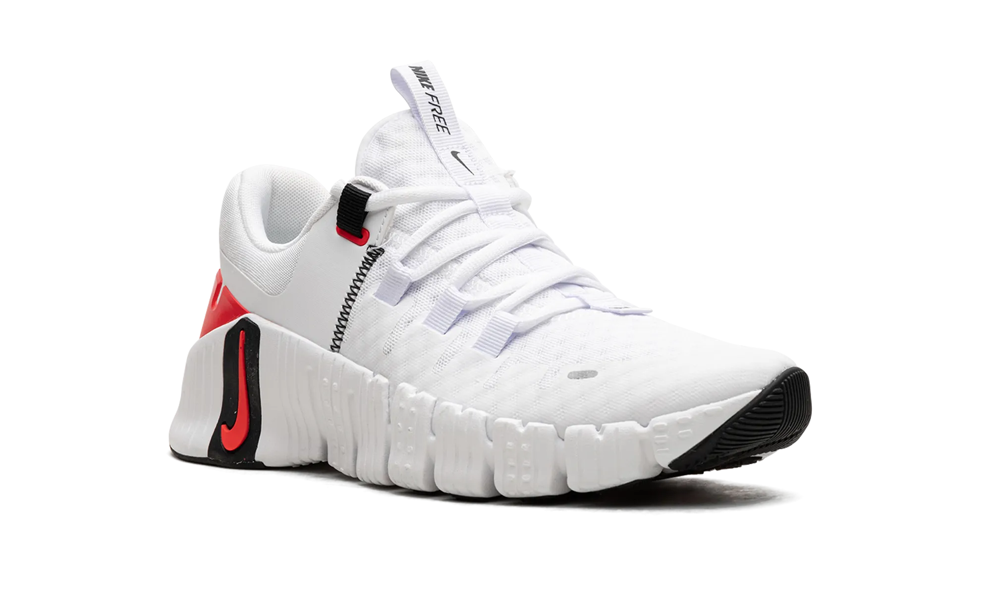 Free Metcon 5 "White Bright Crimson" nike breathable mens trainers