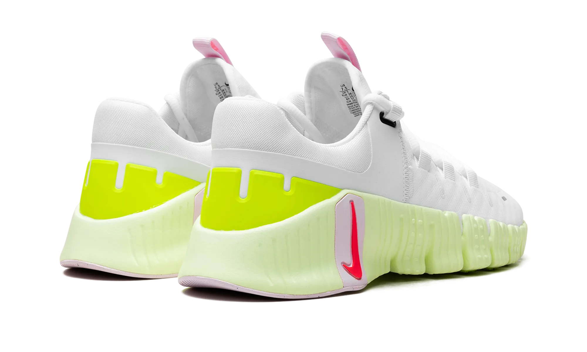 Free Metcon 5 WMNS "Barely Volt Pink Foam" nike womens breathable trainers