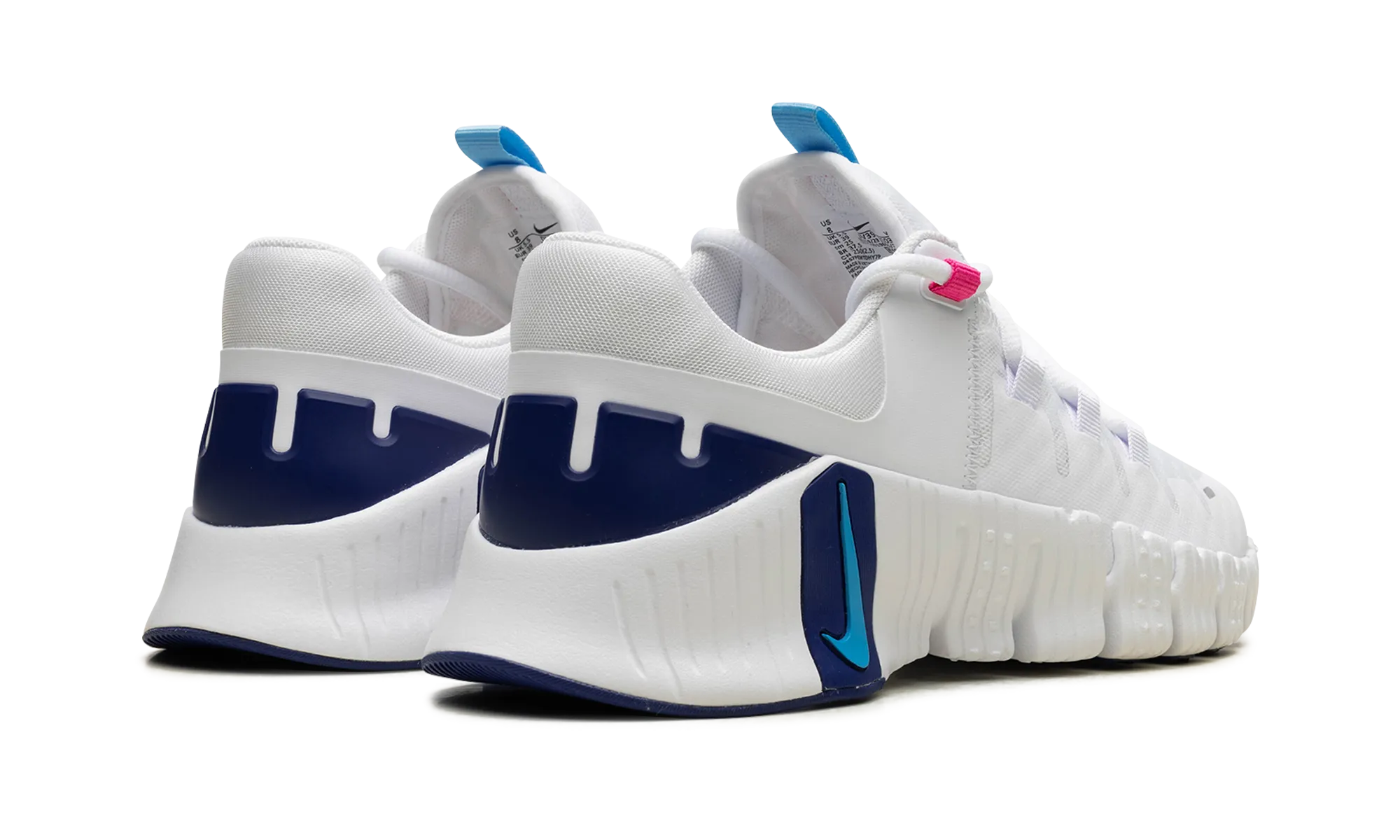 FREE METCON 5 WMNS "WHITE AQUARIUS BLUE" nike womens casual sneakers