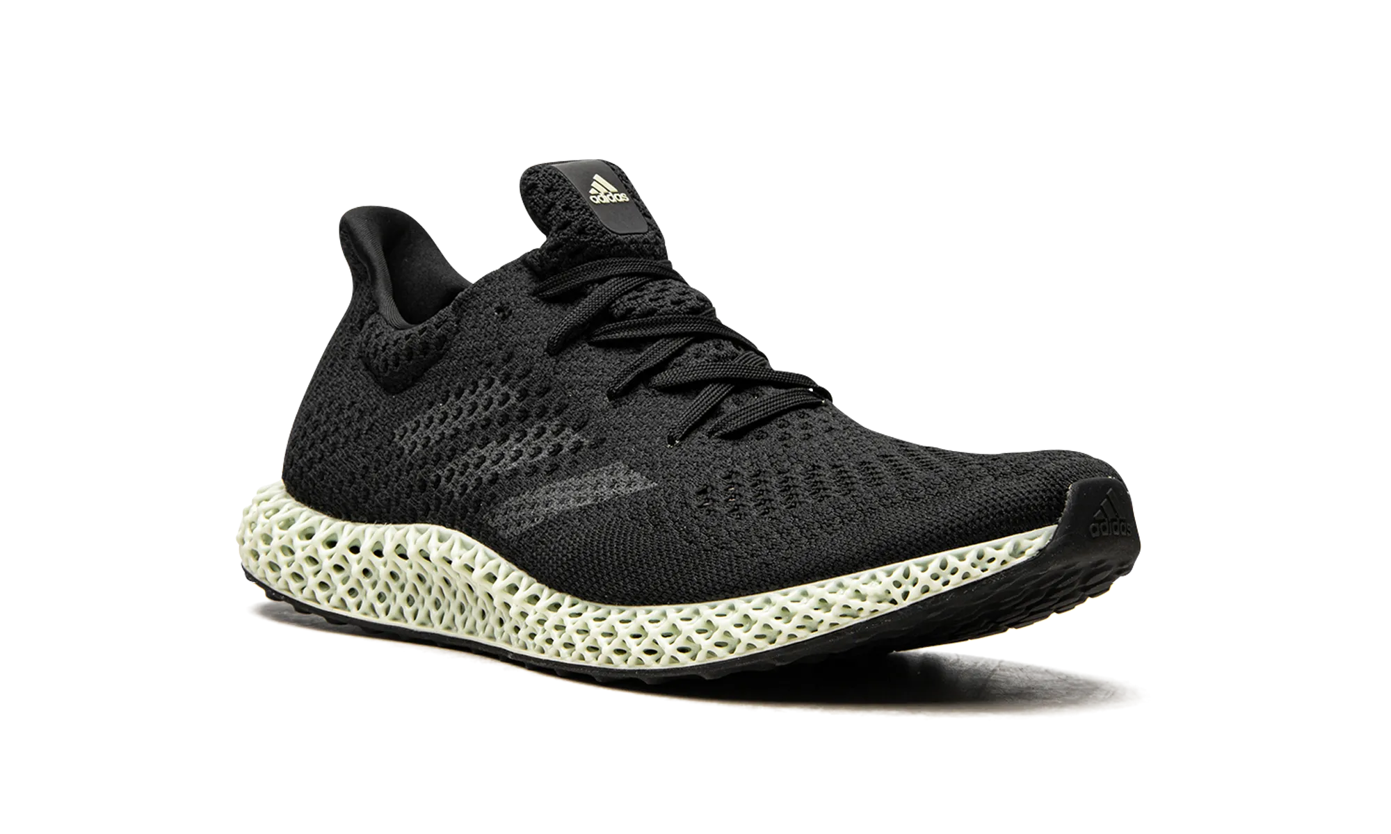Futurecraft 4D "Core Black / Linen Green" adidas low-top mens trainers