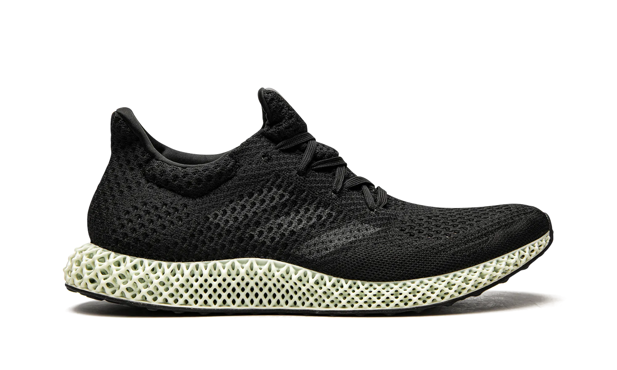 Futurecraft 4D "Core Black / Linen Green" adidas low-top mens trainers