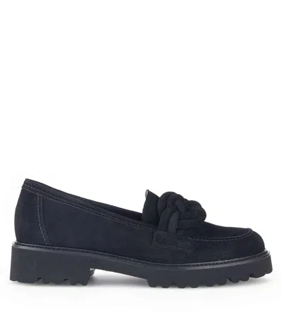 GABOR KNOT LOAFER BLACK Gabor women's shoes