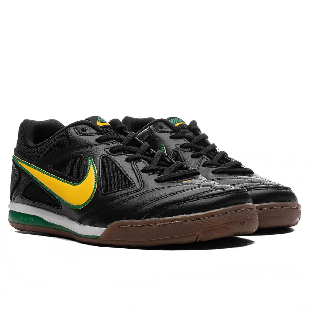 Gato - Black/Varsity Maize/White/Gum Dark Brown Nike Lightweight Everyday Shoes