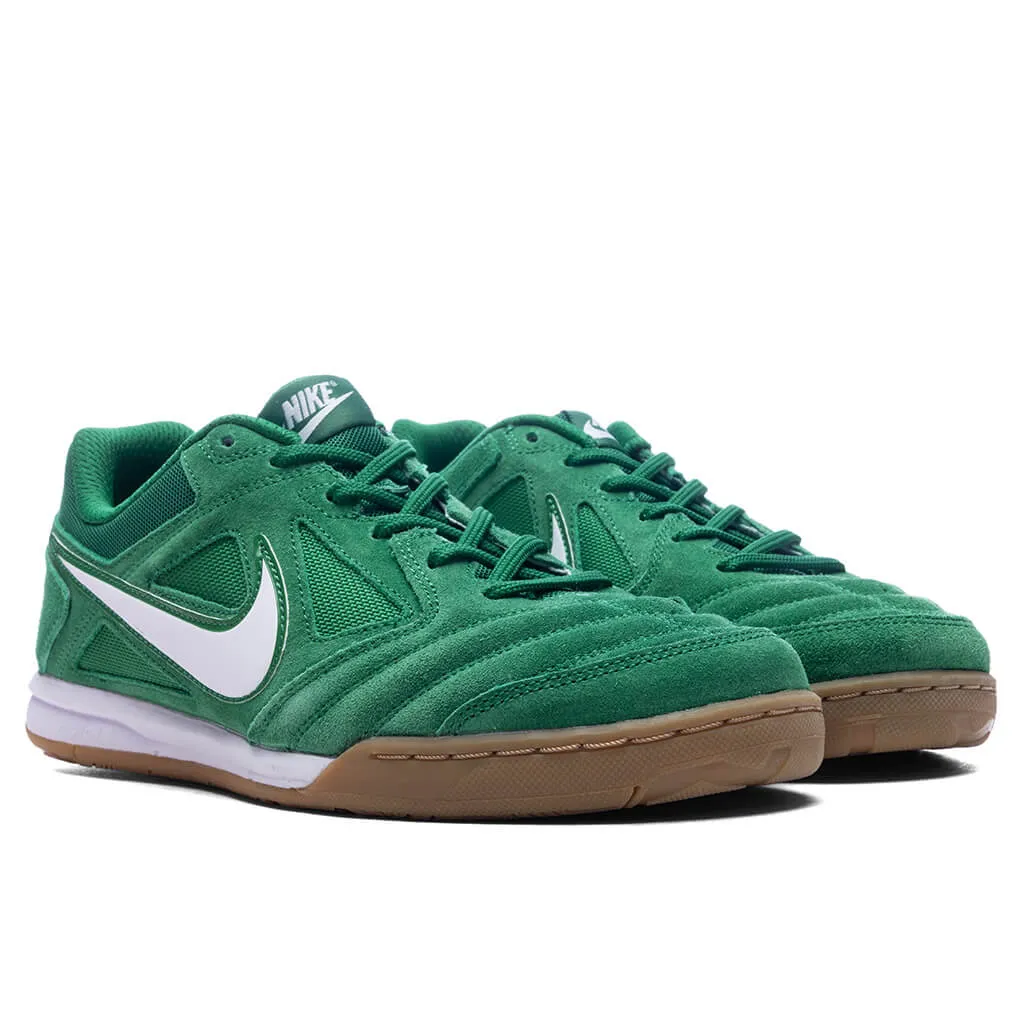 Gato - Pine Green/White/Gum Light Brown Nike Bold Logo Sneakers