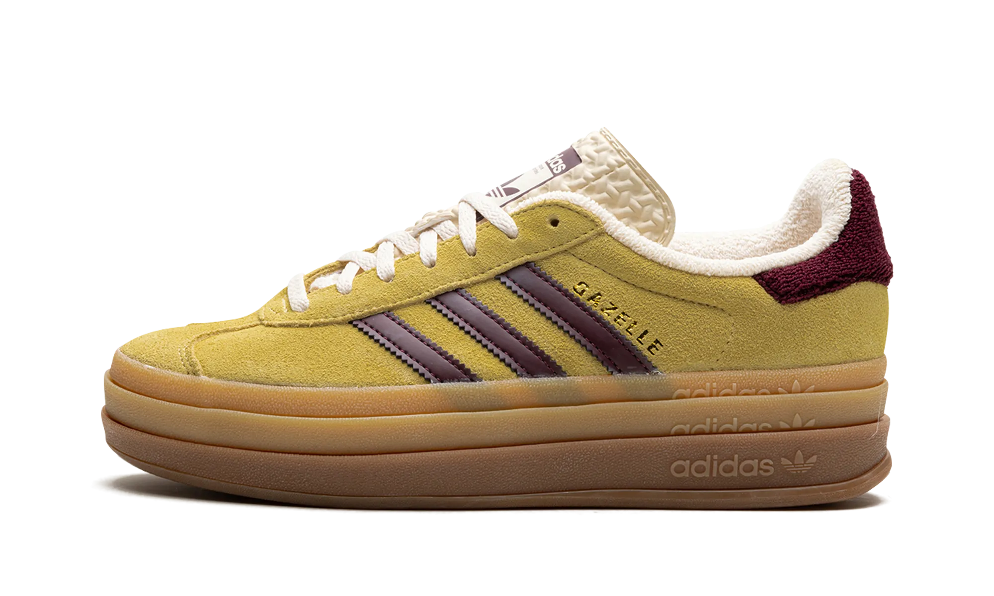 Gazelle Bold Platform WMNS "Yellow Burgundy" Adidas Women's styles