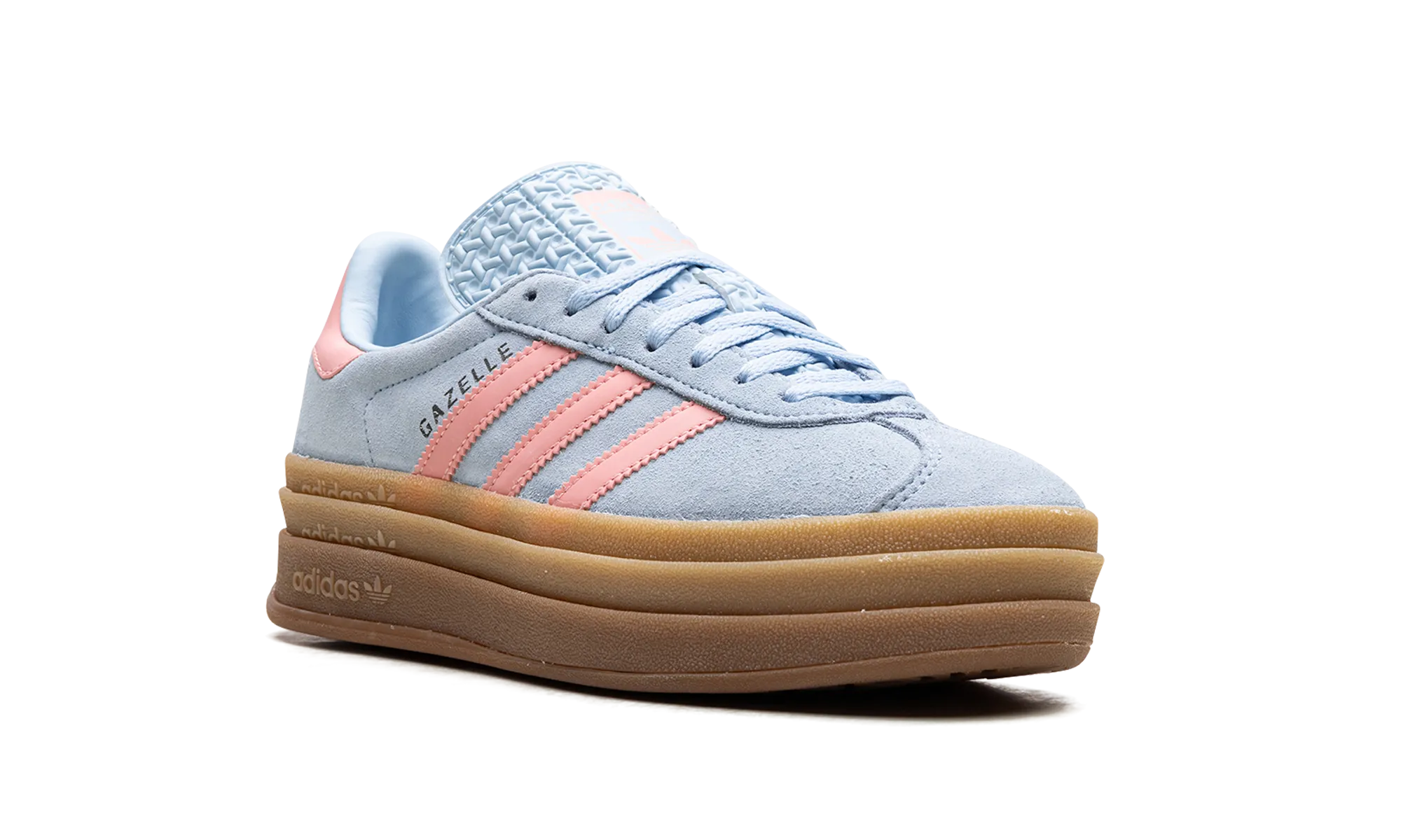 GAZELLE BOLD "BABY BLUE-PINK" adidas grade school sneakers