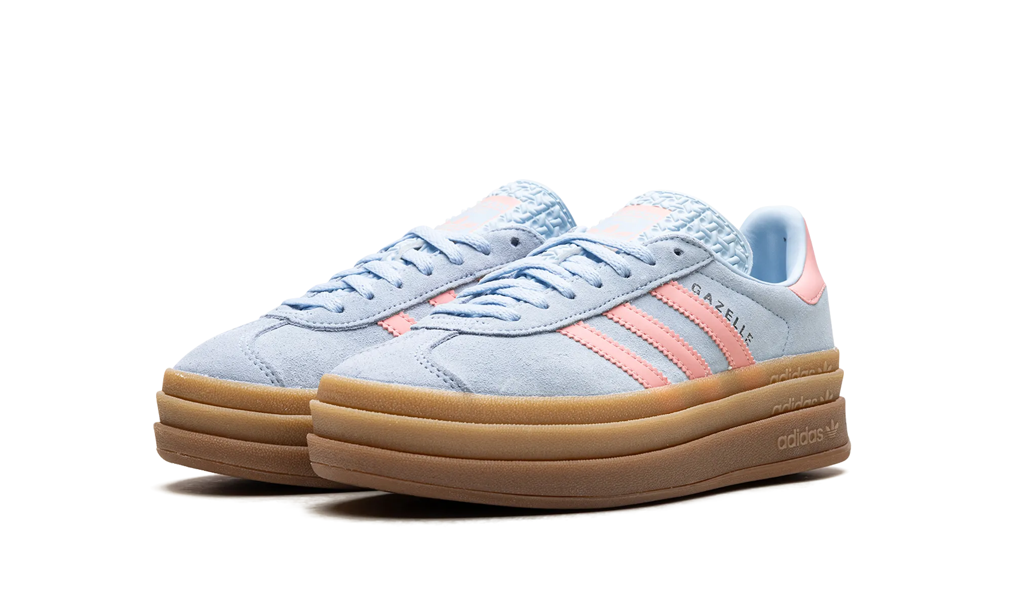 GAZELLE BOLD "BABY BLUE-PINK" adidas grade school sneakers