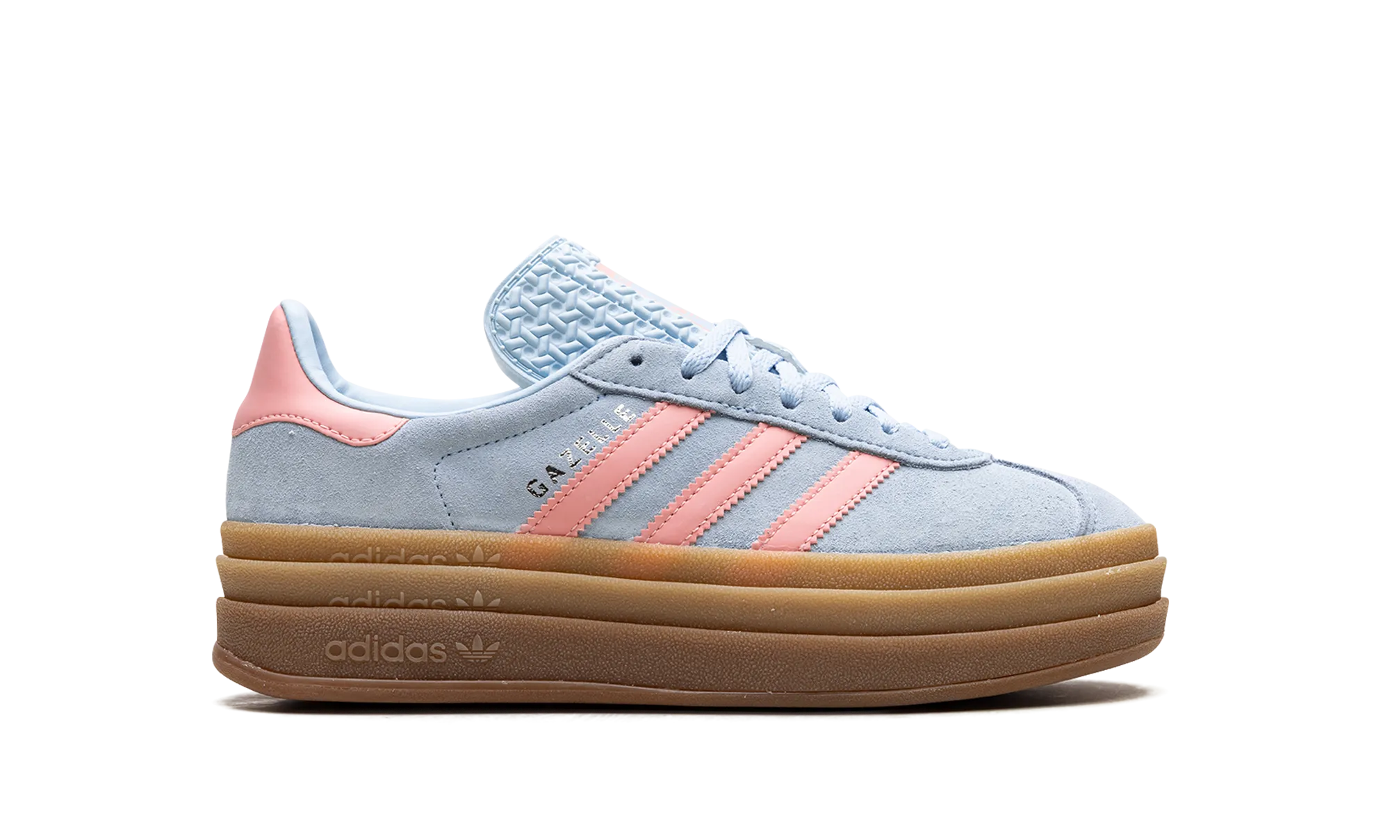 GAZELLE BOLD "BABY BLUE-PINK" adidas grade school sneakers