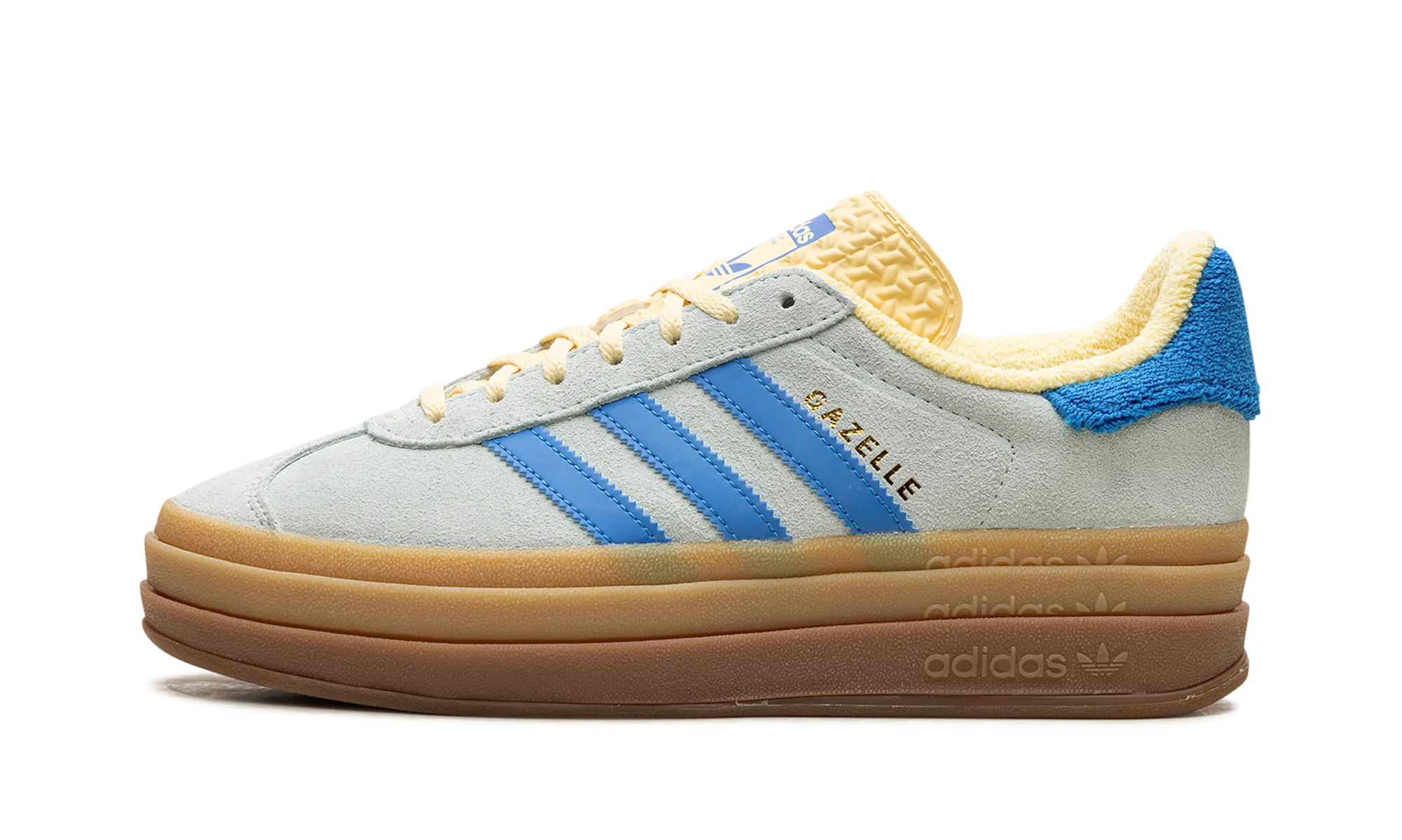 Gazelle Bold Wmns "Almost Blue Yellow" Adidas Women's shoes