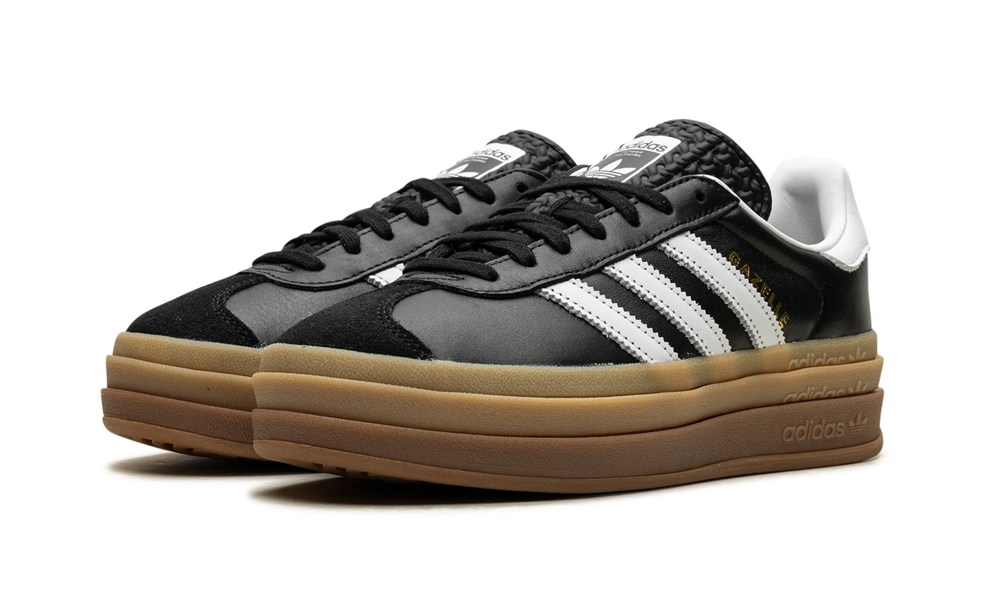Gazelle Bold WMNS "atmos Black White Gum" adidas womens workout shoes