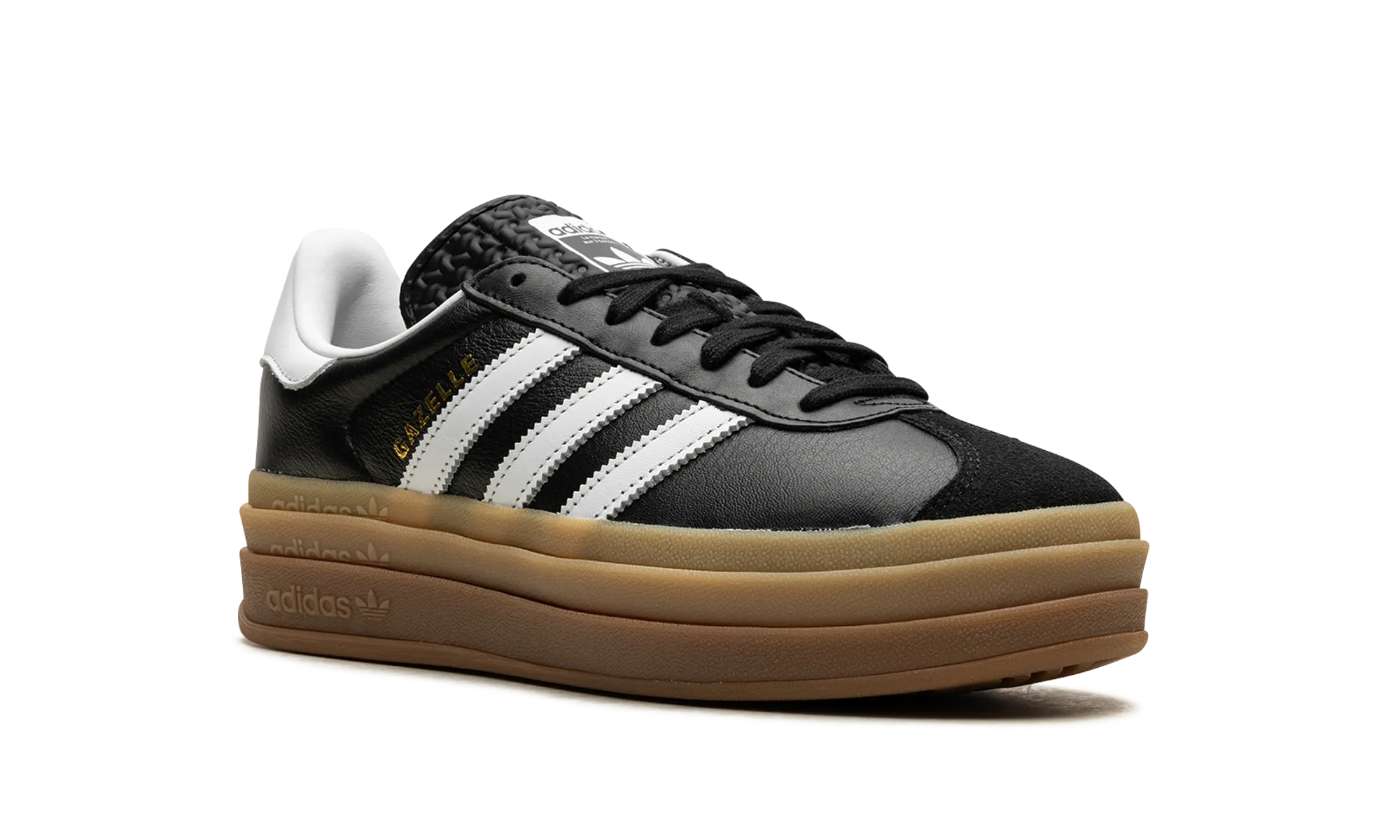 Gazelle Bold WMNS "atmos Black White Gum" adidas womens workout shoes