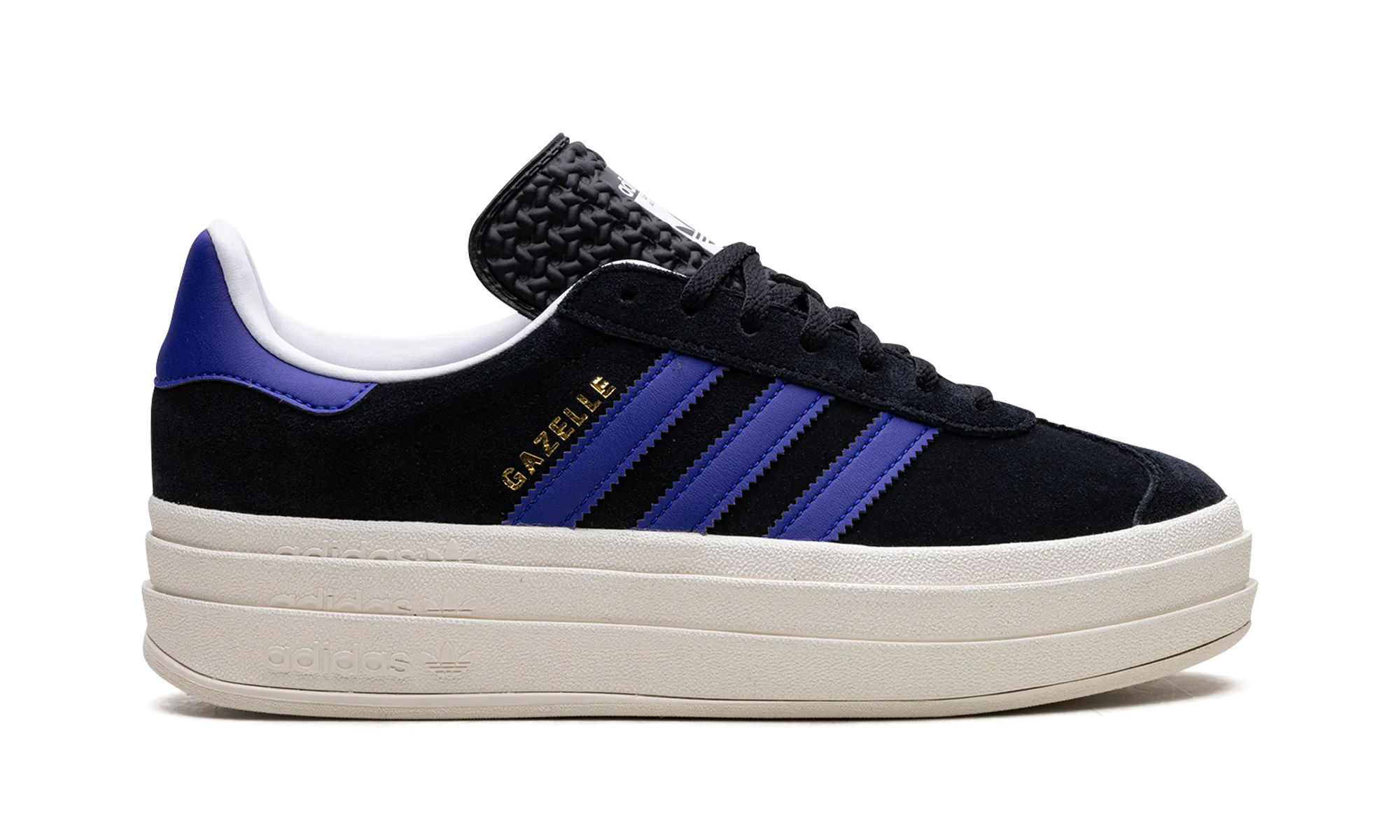 GAZELLE BOLD WMNS "Black Lucid Blue" adidas womens workout shoes