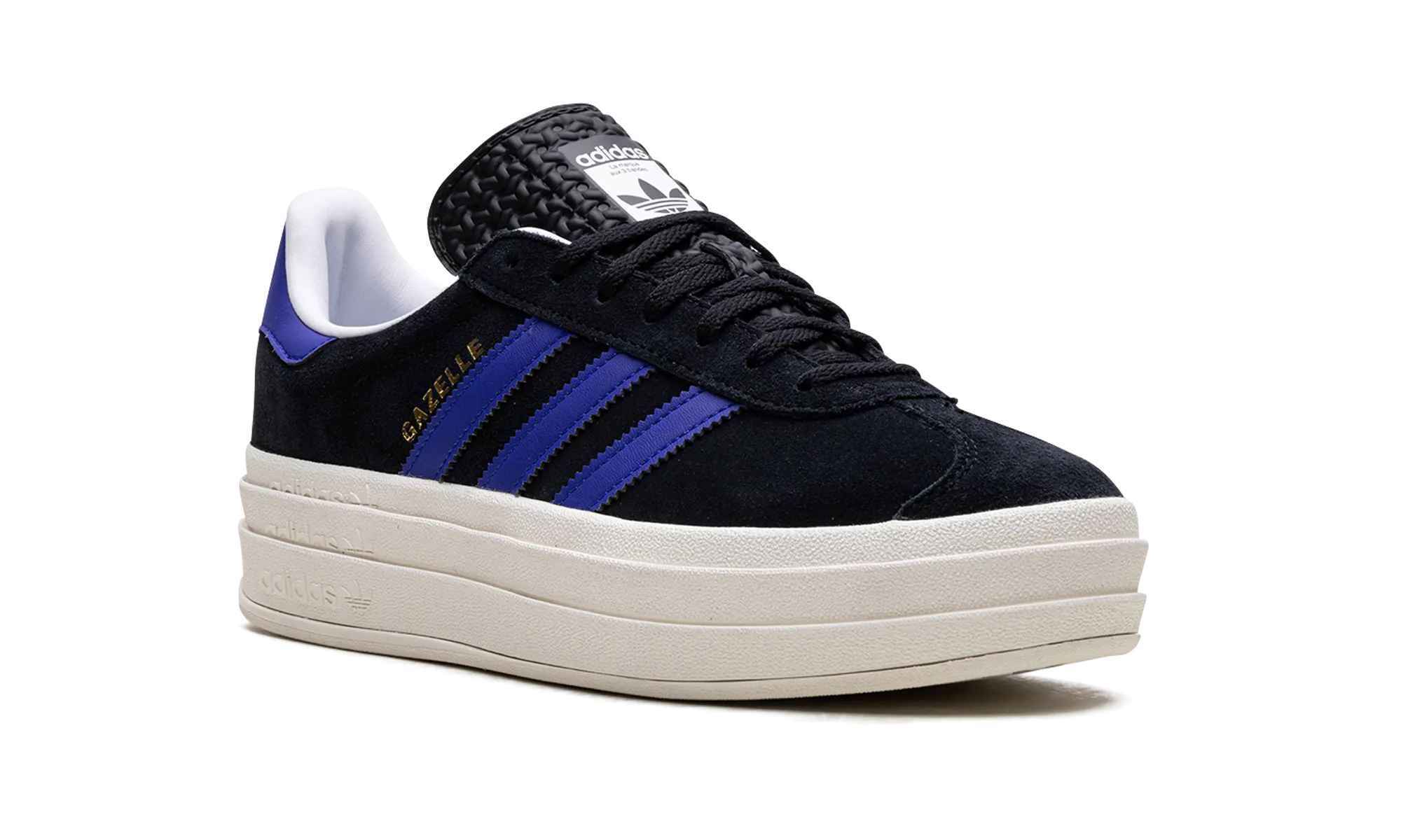 GAZELLE BOLD WMNS "Black Lucid Blue" adidas womens workout shoes