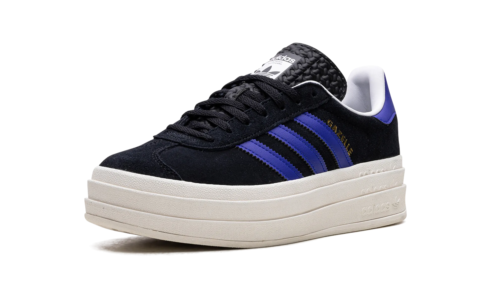 GAZELLE BOLD WMNS "Black Lucid Blue" adidas womens workout shoes
