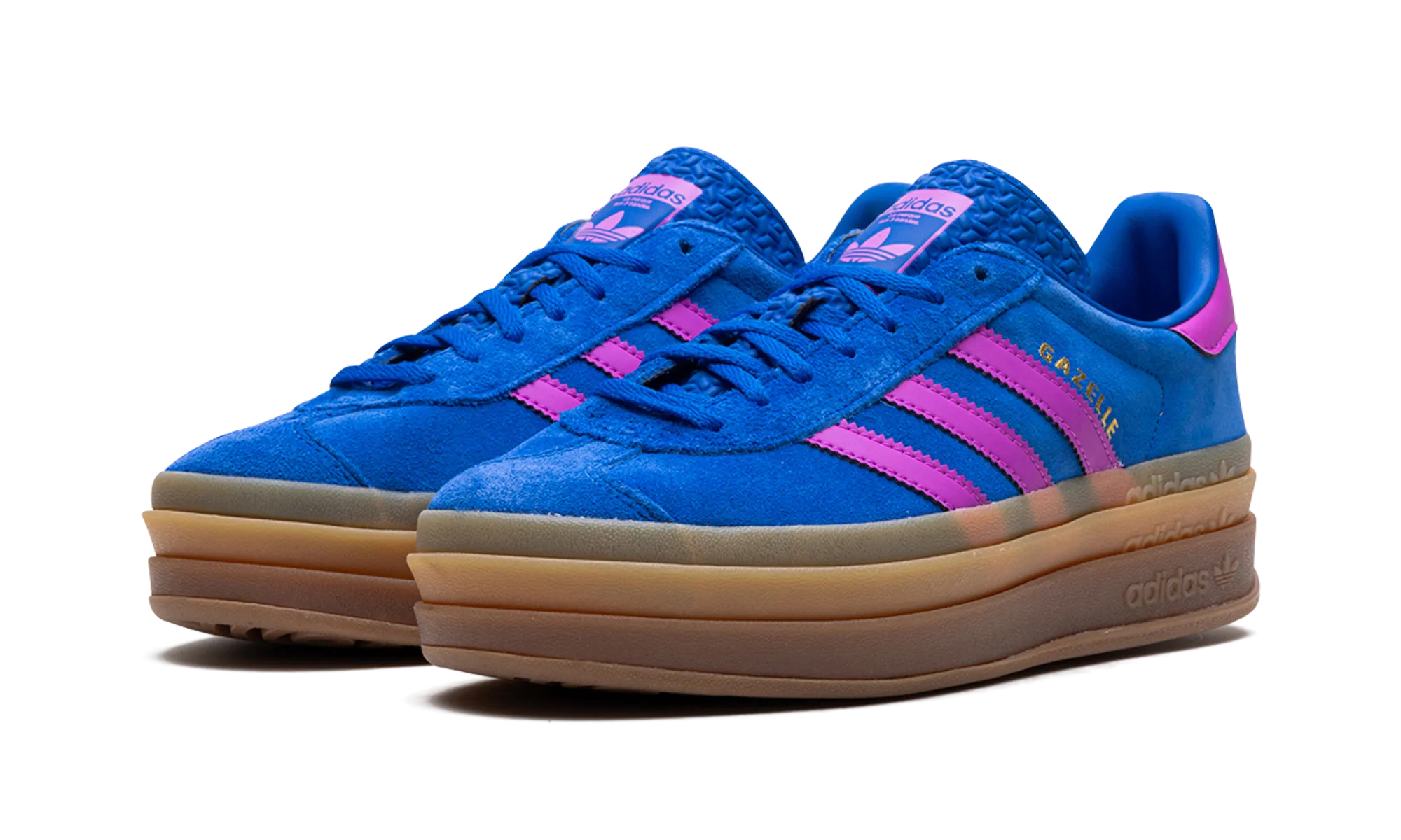 Gazelle Bold WMNS "Bold Blue Lucid Pink" adidas womens workout shoes