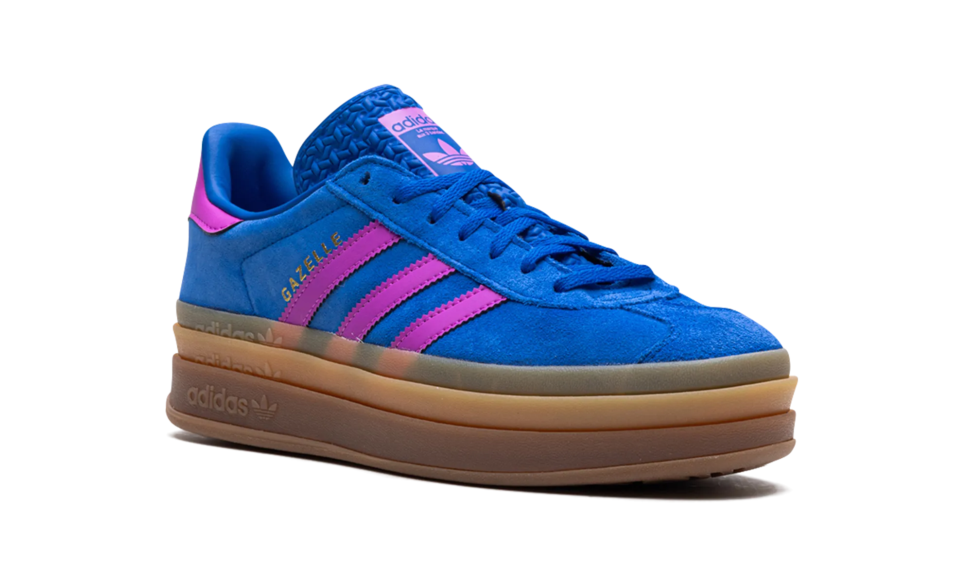 Gazelle Bold WMNS "Bold Blue Lucid Pink" adidas womens workout shoes