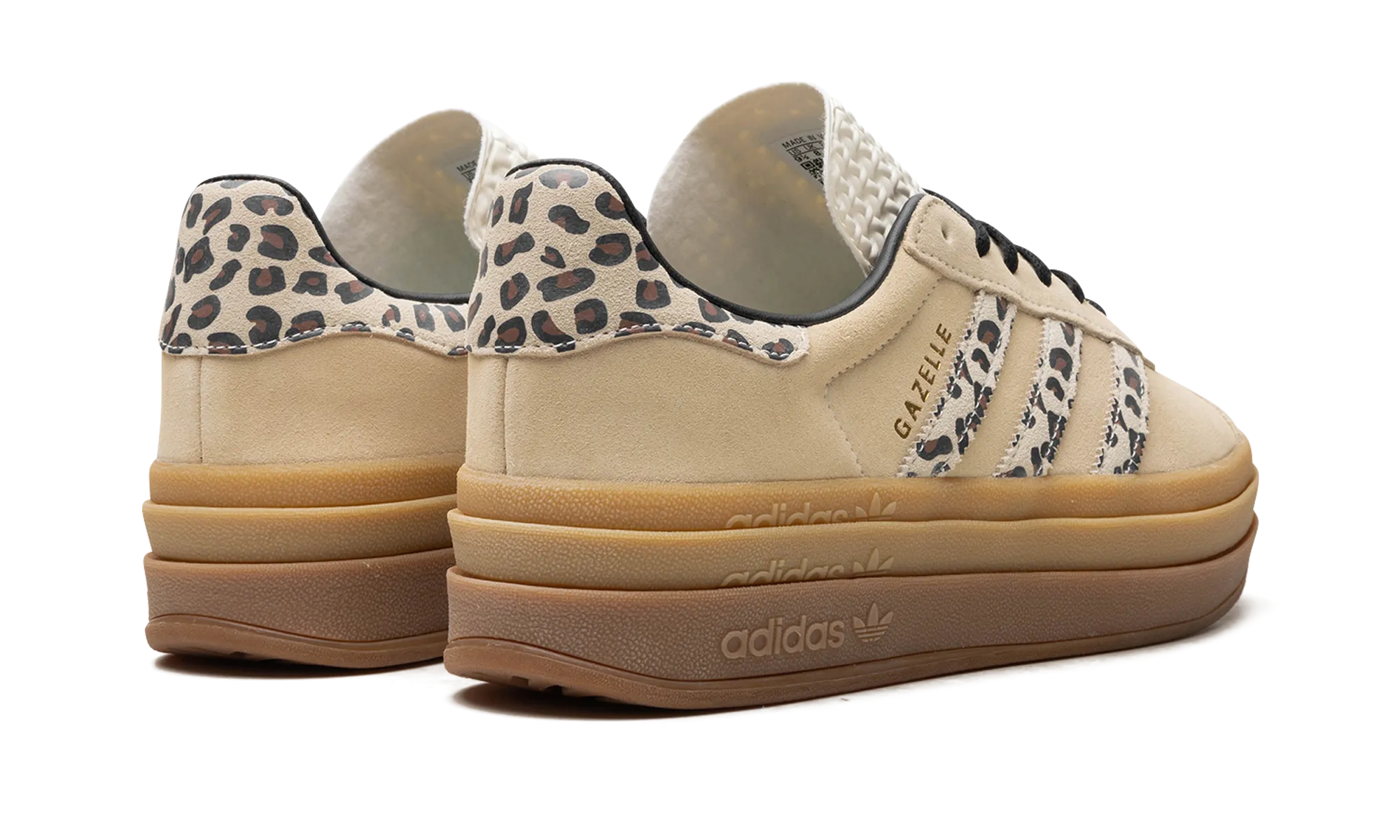 Gazelle Bold WMNS "Cheetah Stripes" adidas stylish womens sneakers