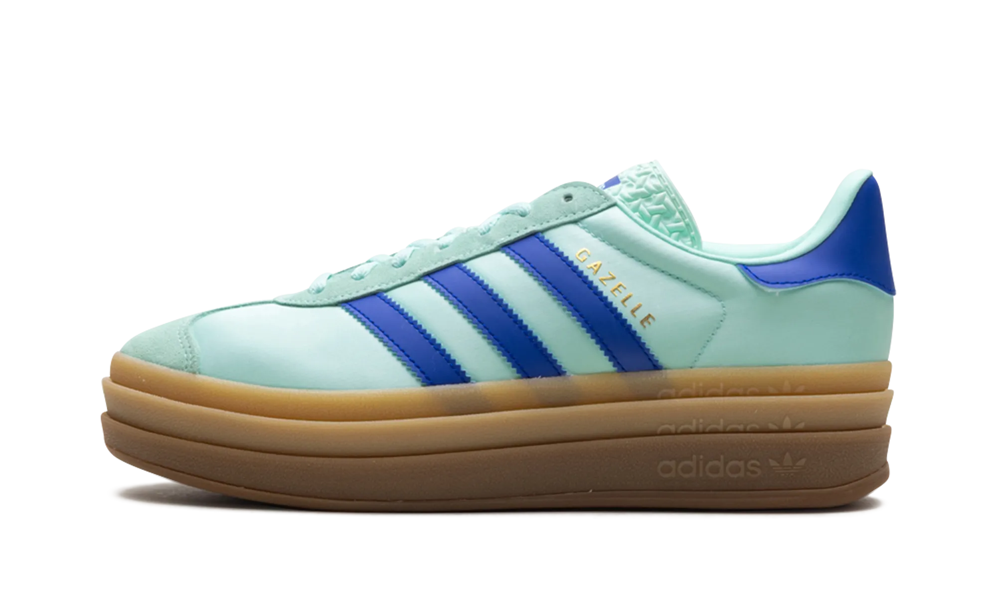 Gazelle Bold WMNS "Clear Mint Lucid Blue Gold Metallic" Adidas Women's styles