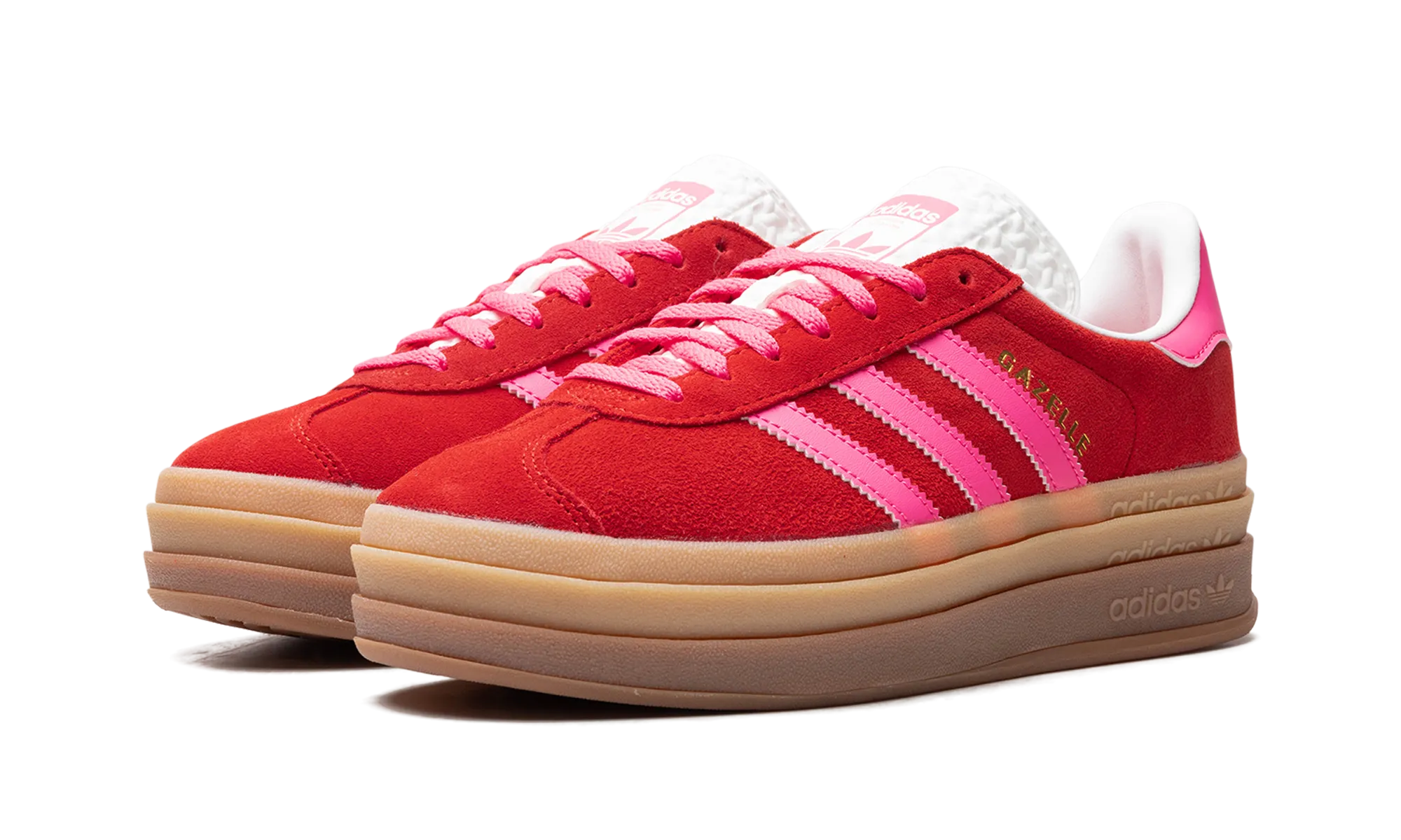 Gazelle Bold WMNS "Collegiate Red Lucid Pink" adidas womens workout shoes