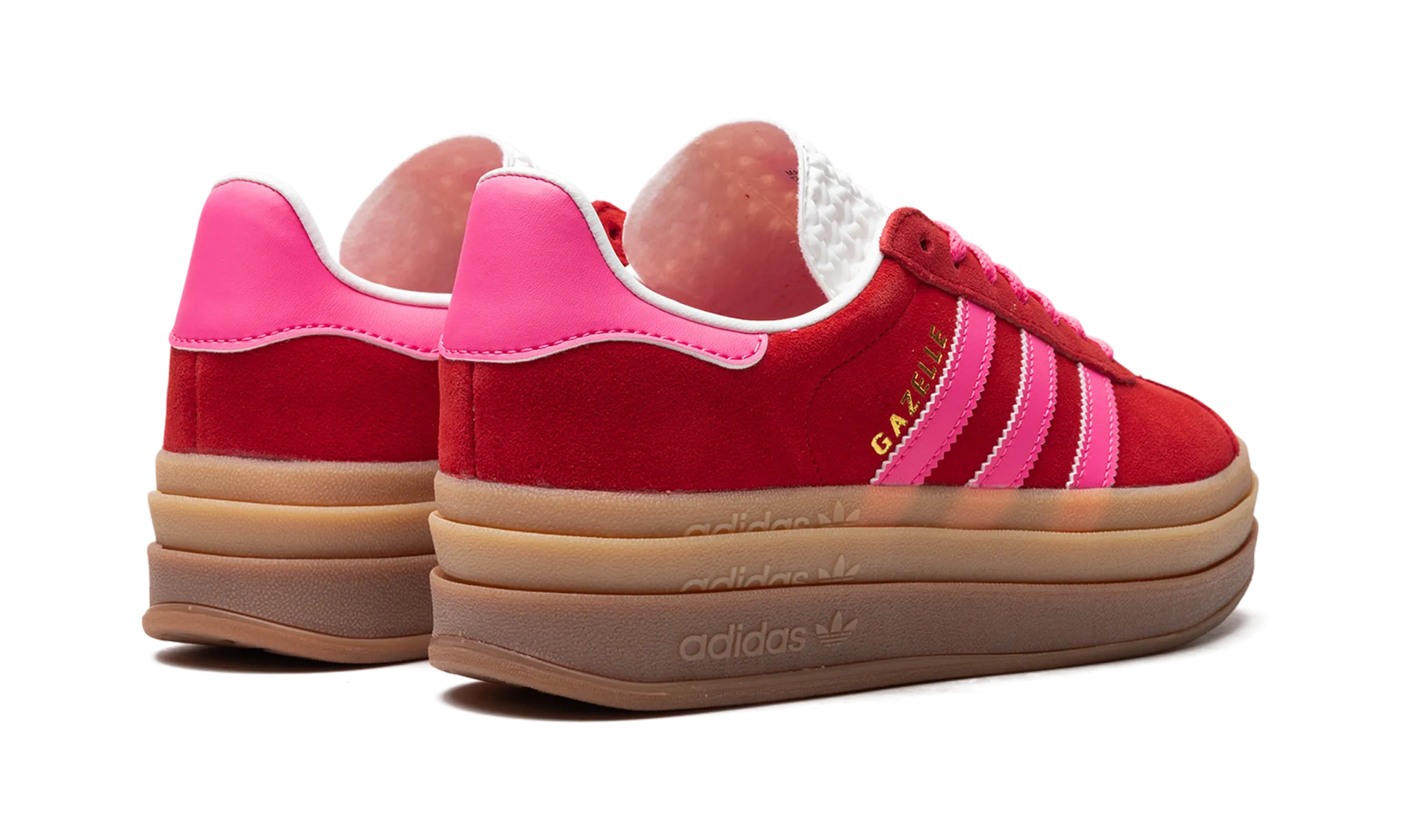 Gazelle Bold WMNS "Collegiate Red Lucid Pink" adidas womens workout shoes