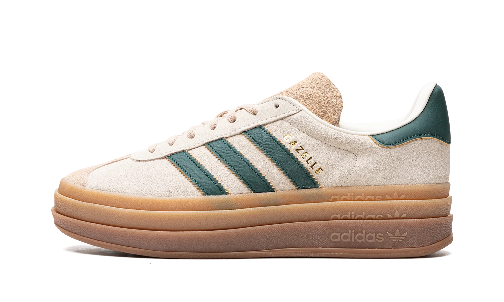 GAZELLE BOLD WMNS "Cream Collegiate Green" Adidas Women's styles