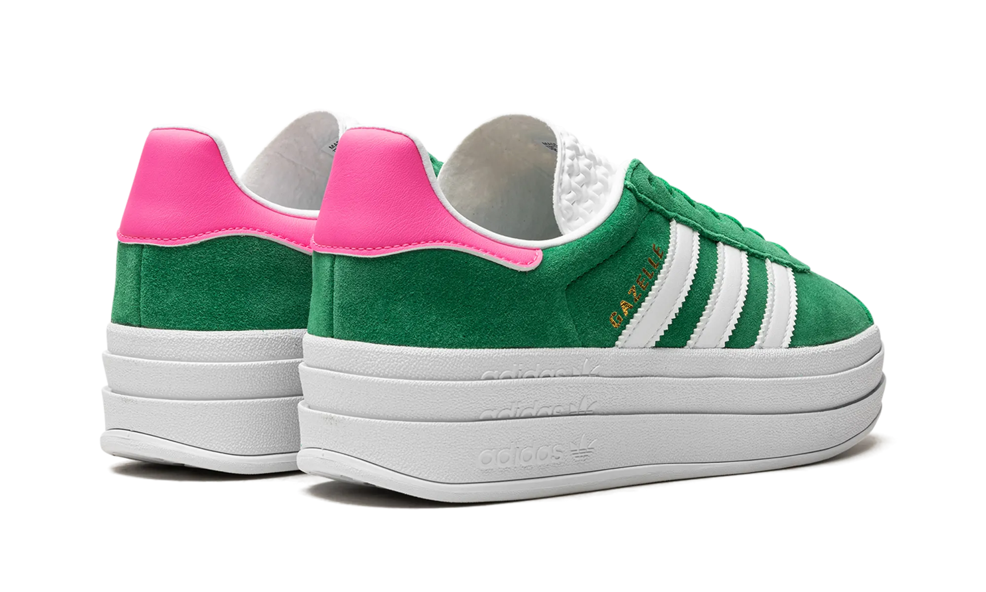 Gazelle Bold WMNS "Green Lucid Pink" adidas womens workout shoes
