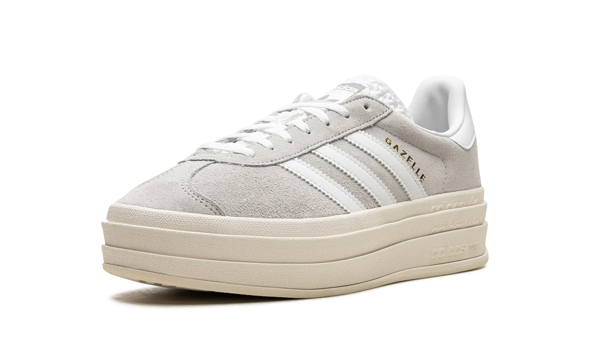 GAZELLE BOLD WMNS "Grey White" adidas womens workout shoes