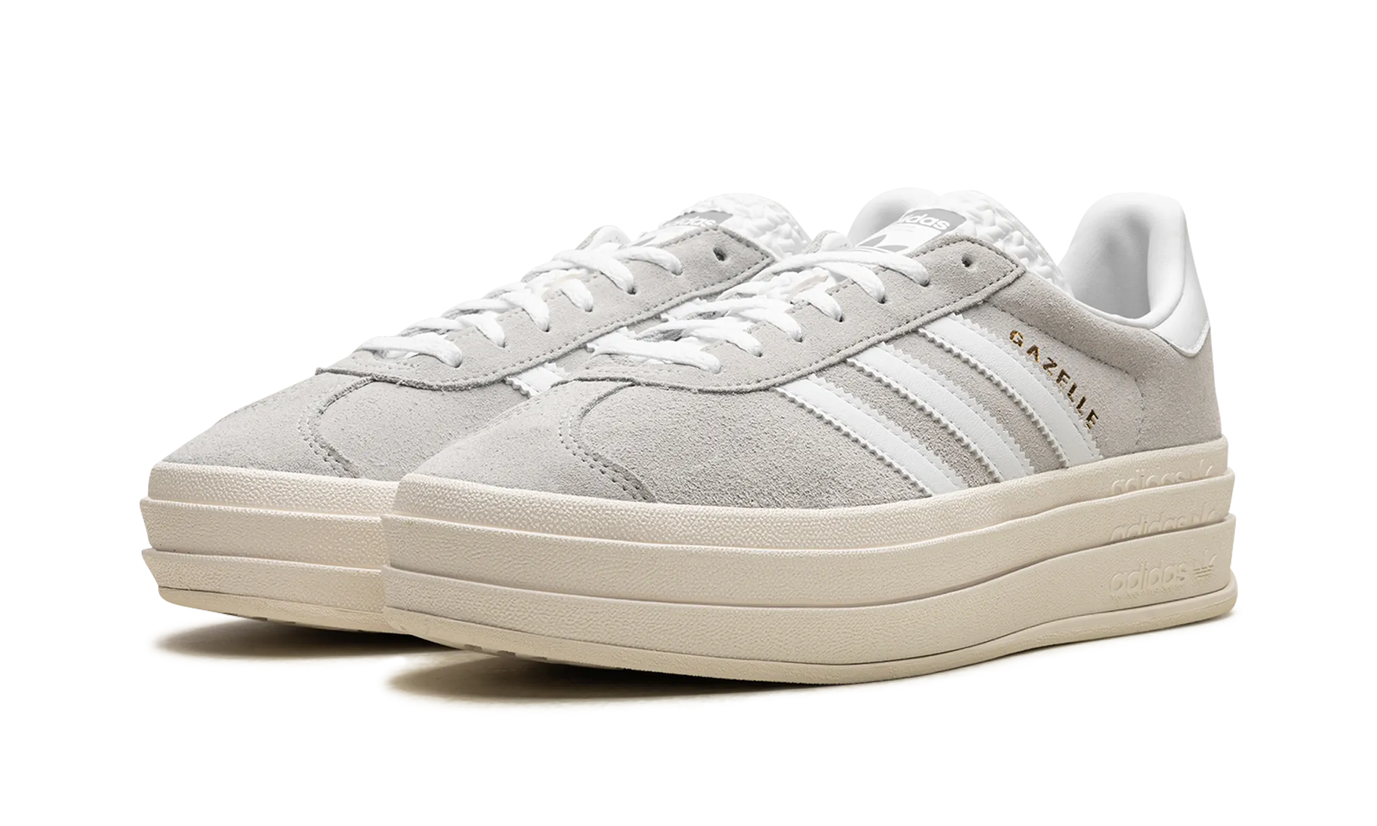 GAZELLE BOLD WMNS "Grey White" adidas womens workout shoes
