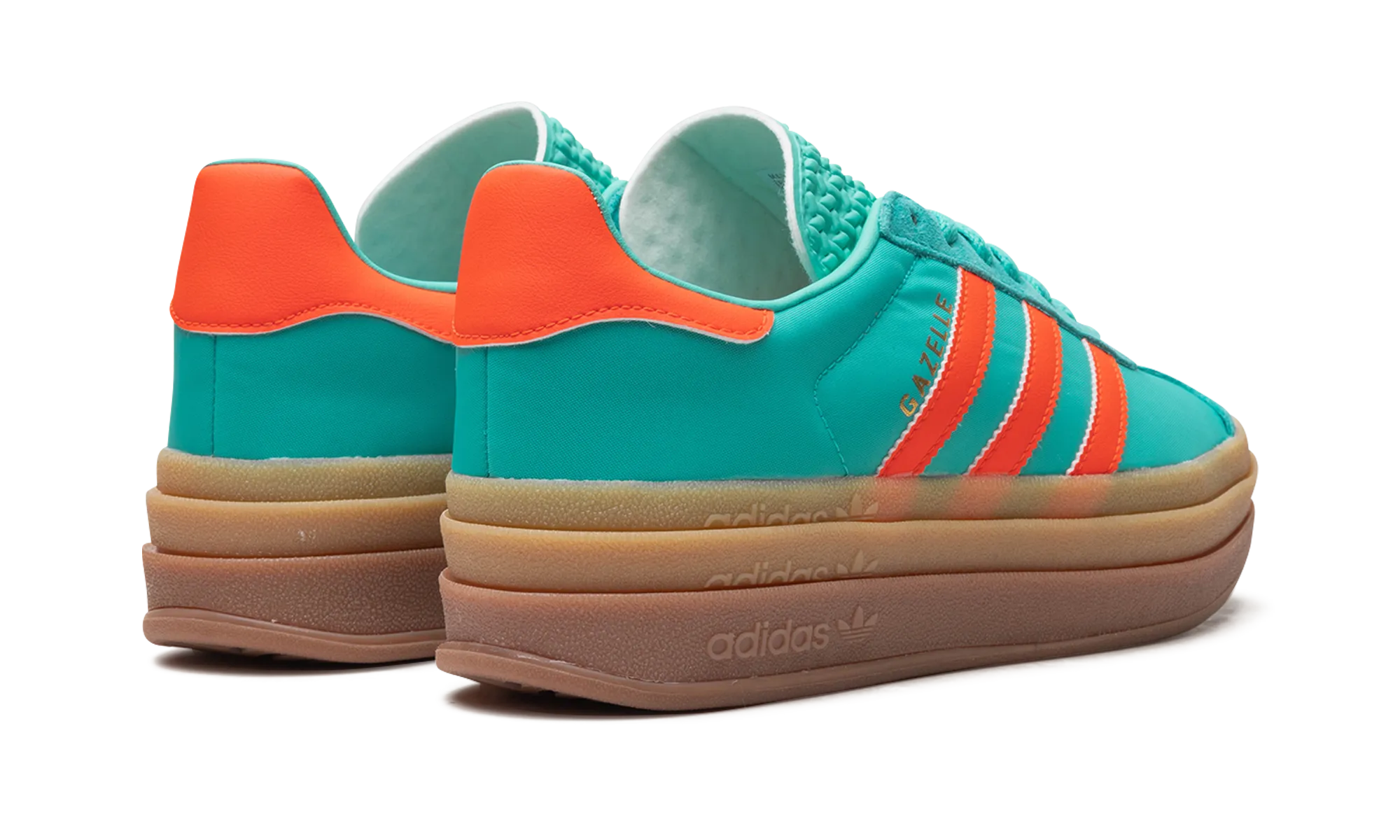 Gazelle Bold WMNS "Mint Rush Impact Orange" adidas stylish womens sneakers
