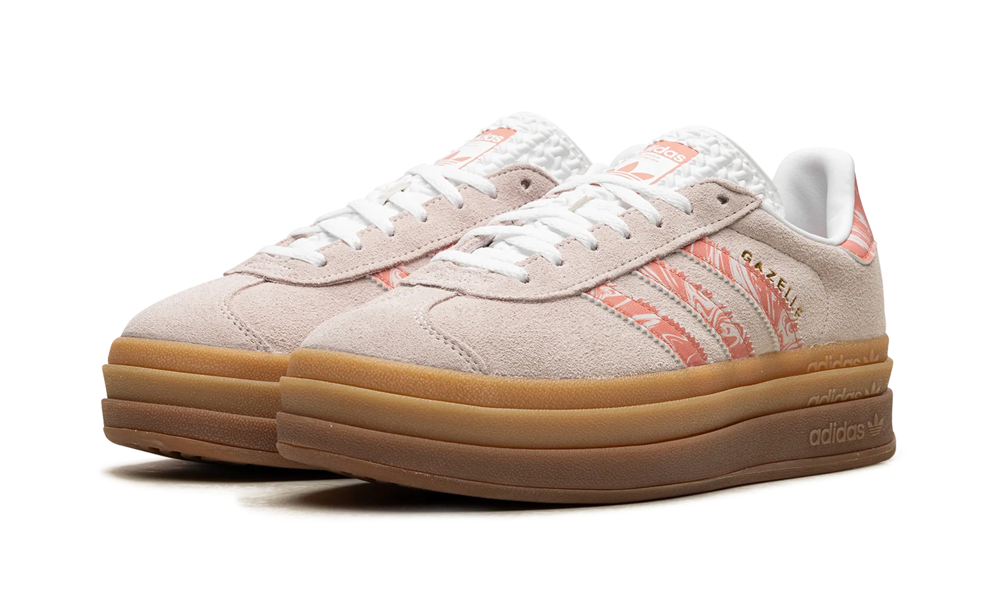 GAZELLE BOLD WMNS "Putty Mauve Marble" adidas womens workout shoes