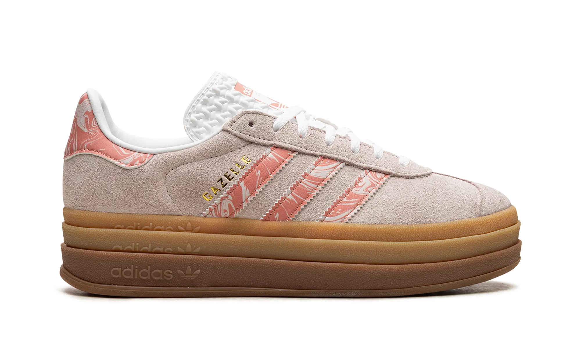 GAZELLE BOLD WMNS "Putty Mauve Marble" adidas womens workout shoes