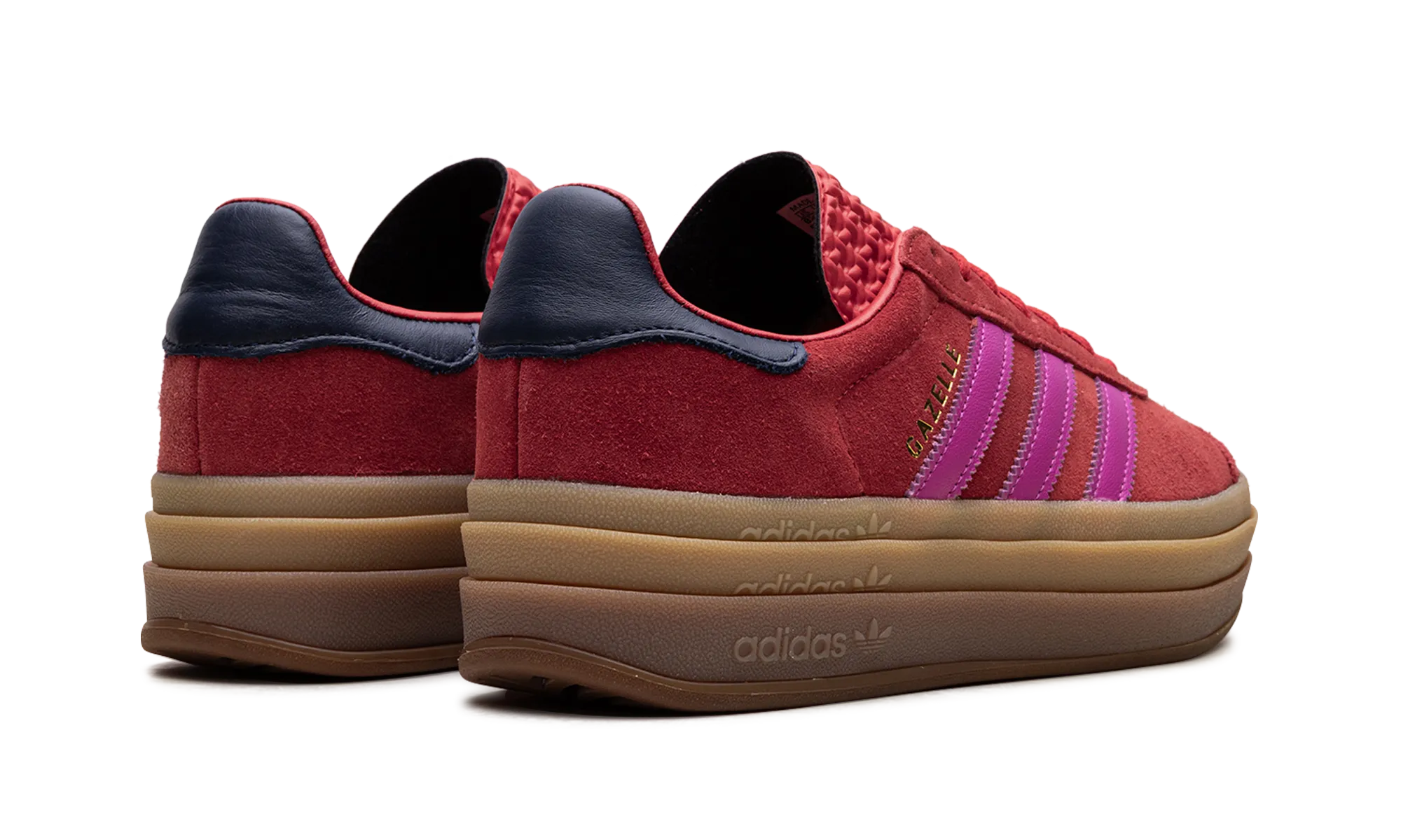 Gazelle Bold WMNS "Red Semi Lucid Fuchsia" adidas stylish womens sneakers
