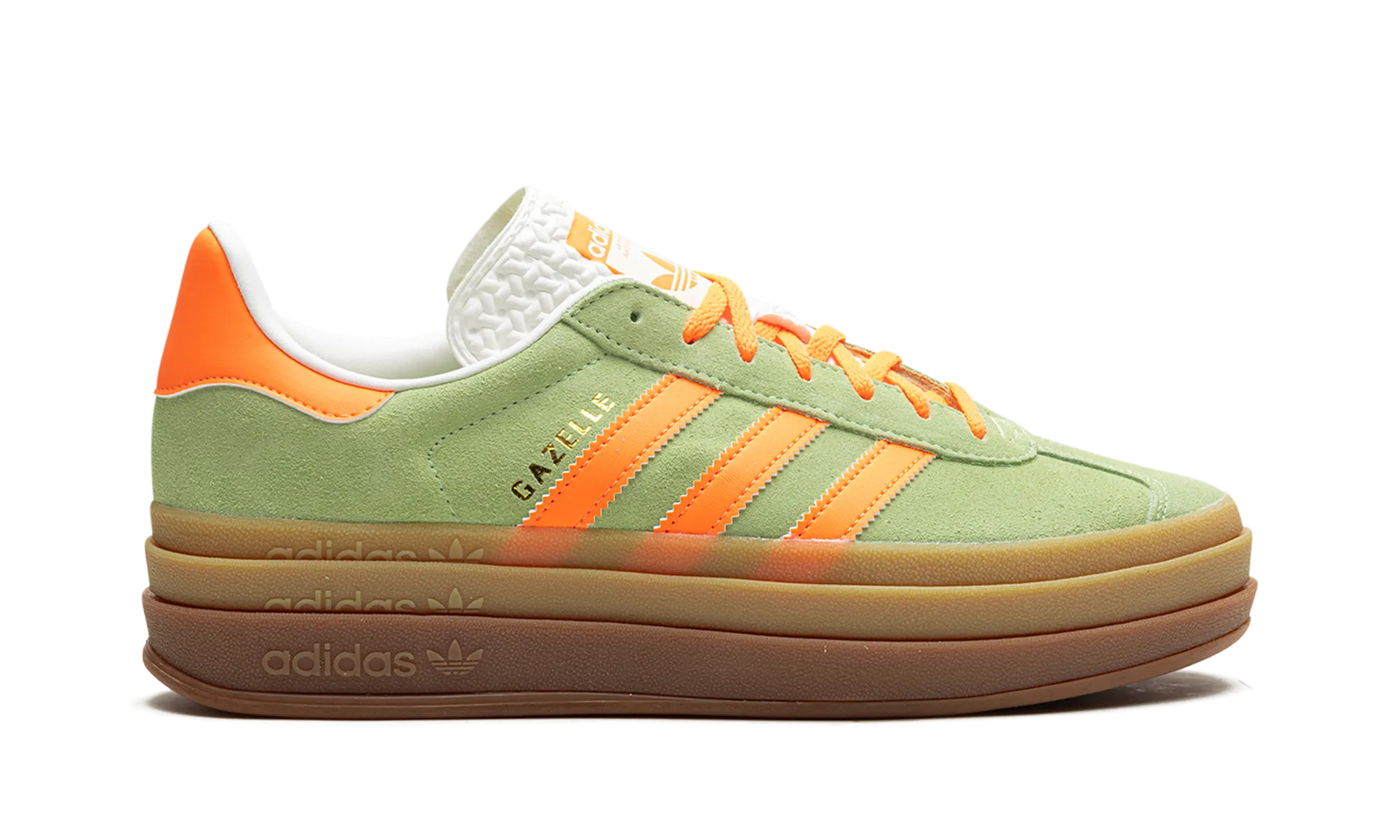 Gazelle Bold Wmns "Semi Green Spark" adidas womens workout shoes