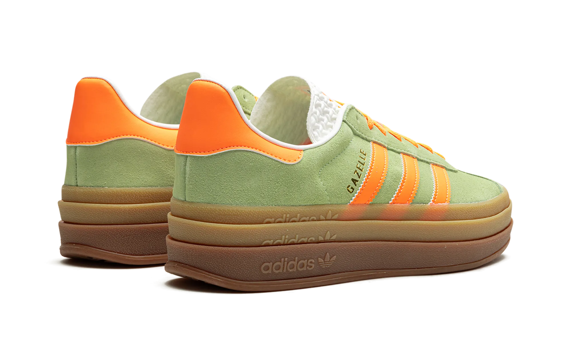 Gazelle Bold Wmns "Semi Green Spark" adidas womens workout shoes