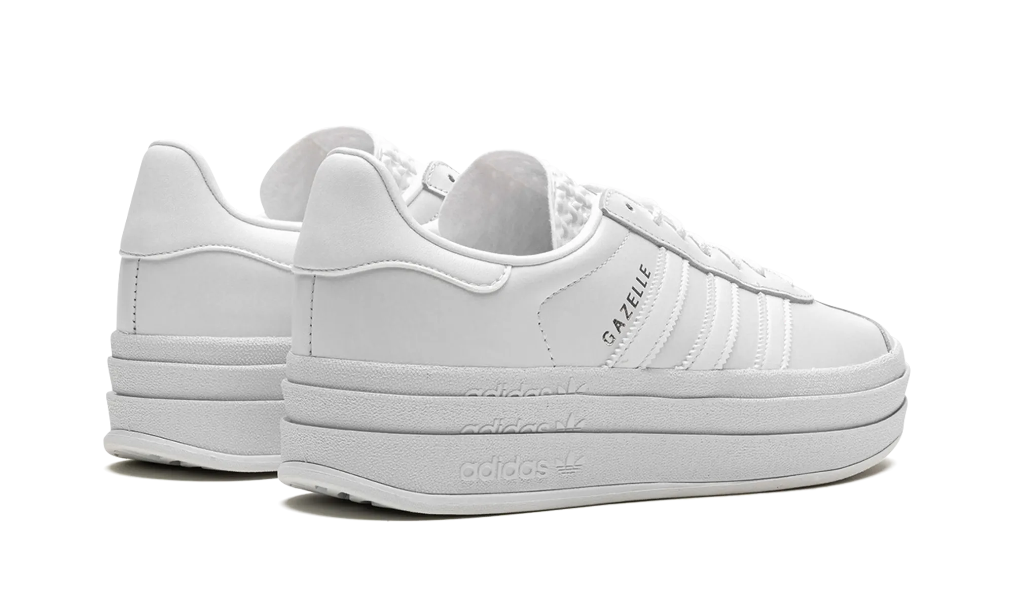 Gazelle Bold WMNS "Triple White" adidas stylish womens sneakers