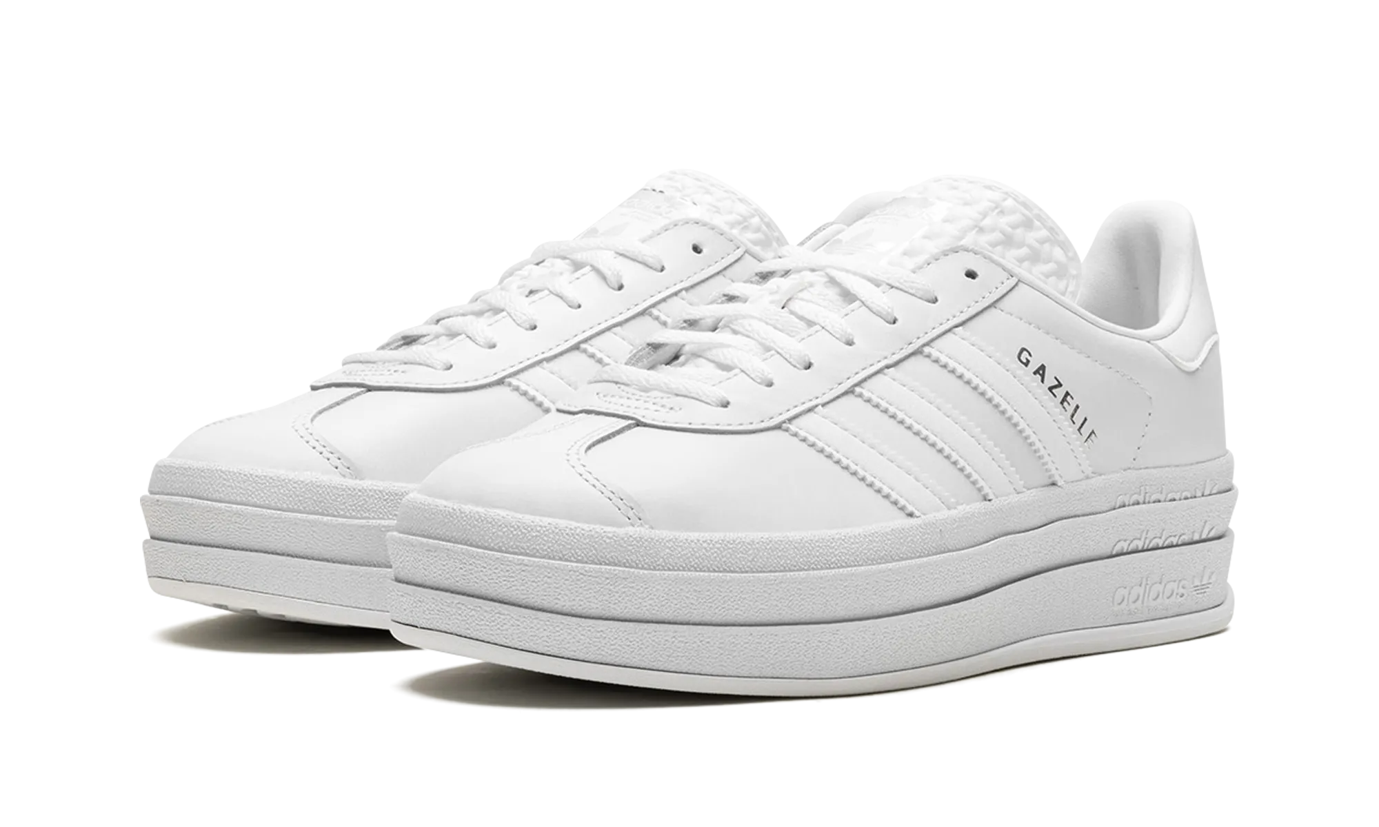 Gazelle Bold WMNS "Triple White" adidas stylish womens sneakers