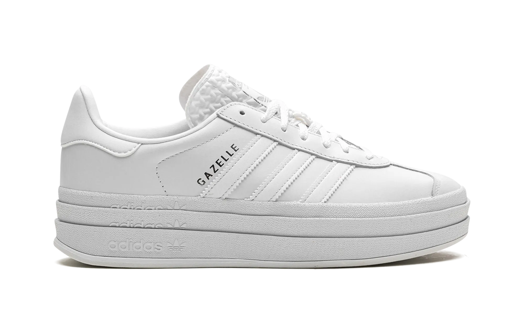 Gazelle Bold WMNS "Triple White" adidas stylish womens sneakers