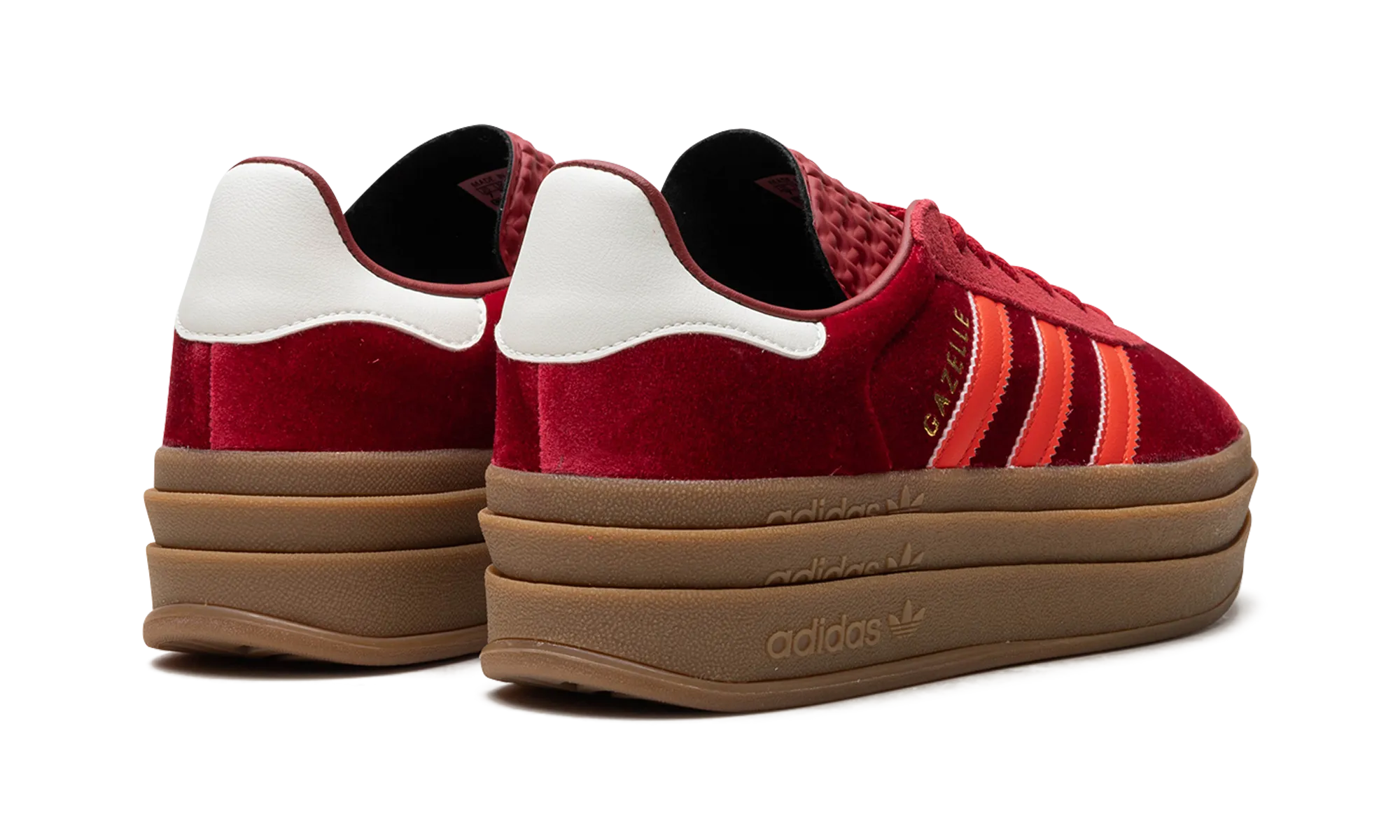 Gazelle Bold WMNS "Velvet Pack - Victory Red" adidas stylish womens sneakers