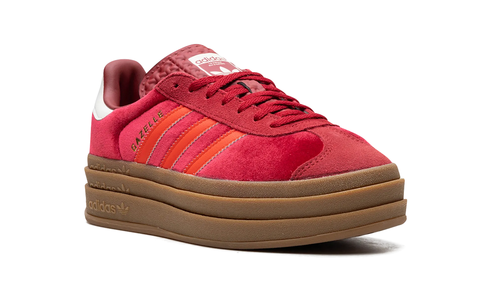 Gazelle Bold WMNS "Velvet Pack - Victory Red" adidas stylish womens sneakers