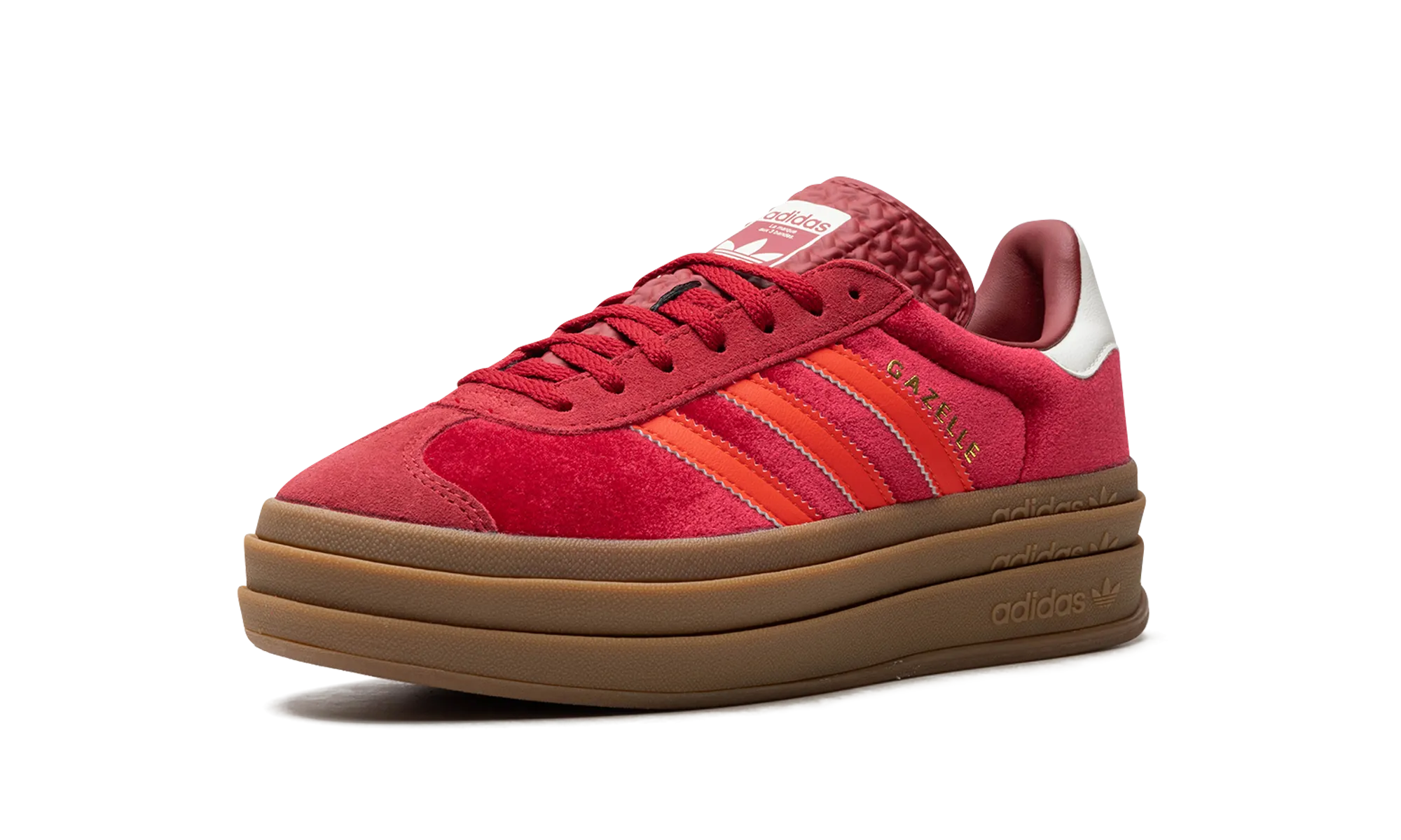 Gazelle Bold WMNS "Velvet Pack - Victory Red" adidas stylish womens sneakers