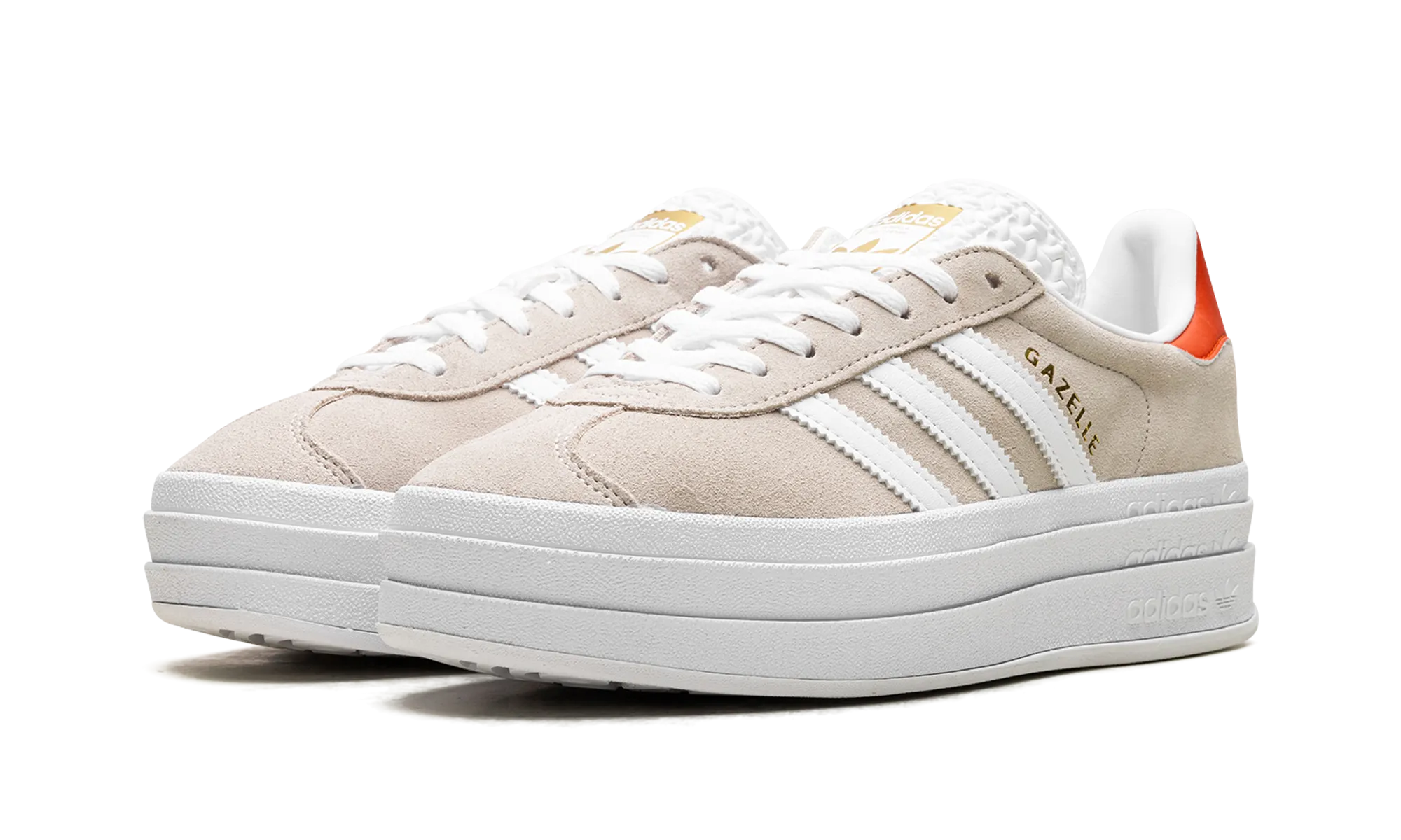 Gazelle Bold WMNS "Wonder Beige Orange" adidas womens workout shoes