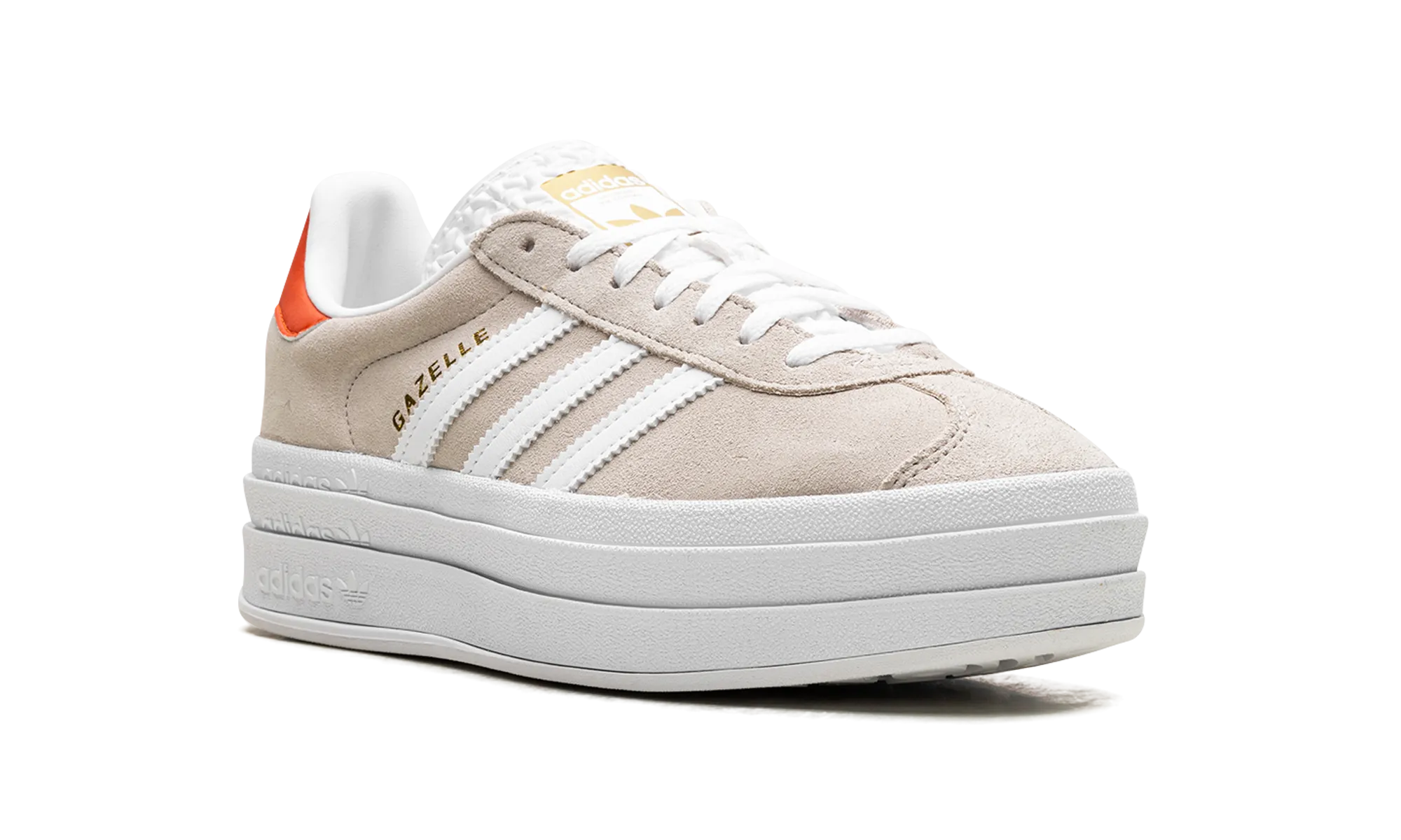 Gazelle Bold WMNS "Wonder Beige Orange" adidas womens workout shoes