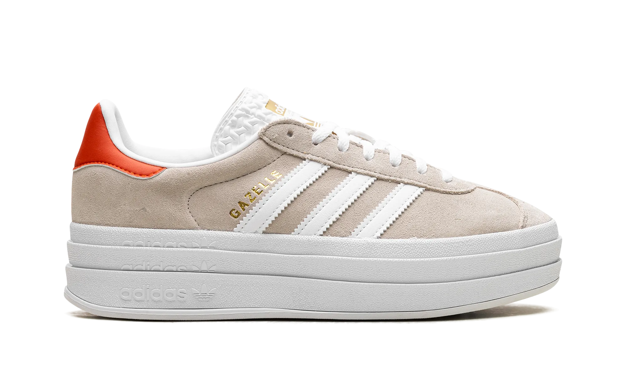 Gazelle Bold WMNS "Wonder Beige Orange" adidas womens workout shoes