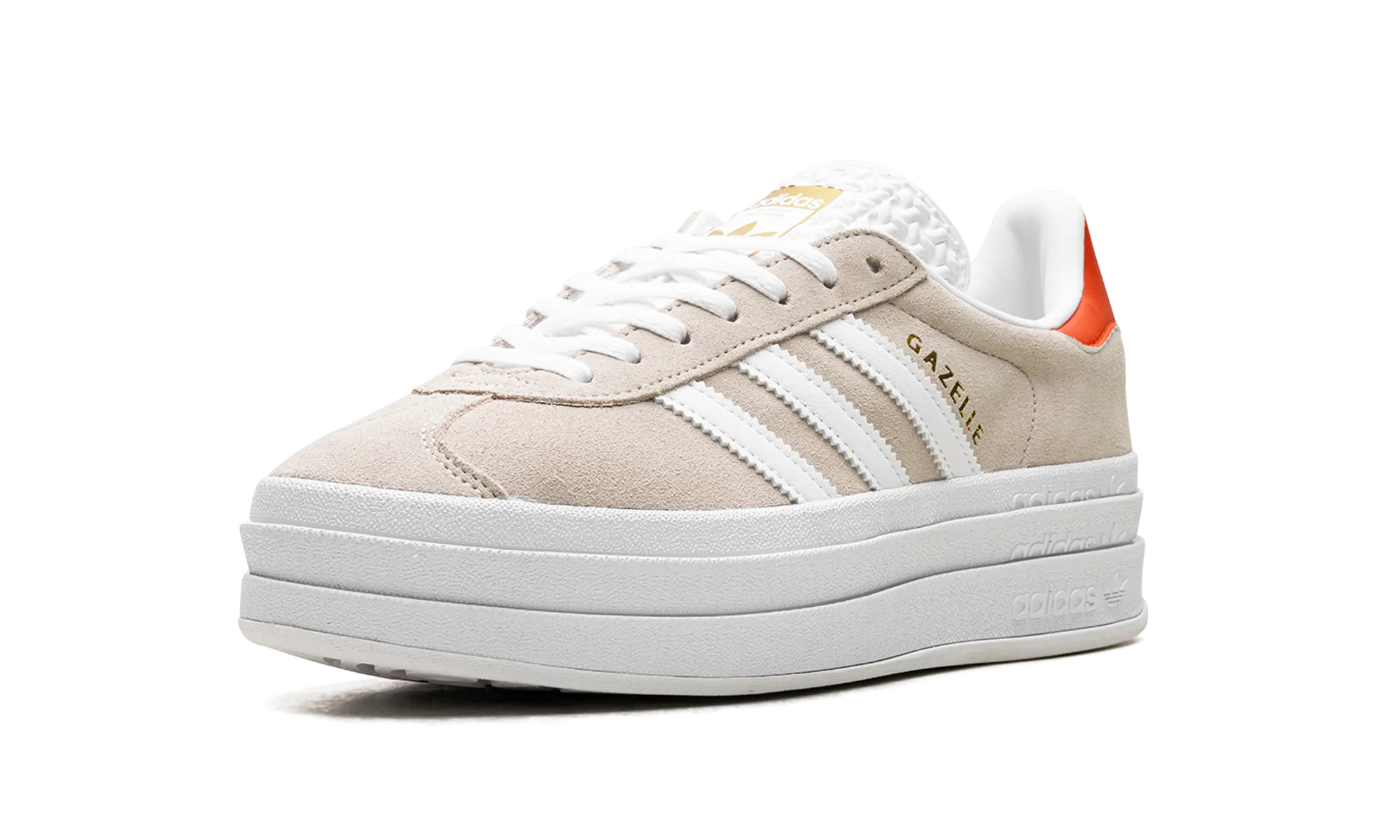 Gazelle Bold WMNS "Wonder Beige Orange" adidas womens workout shoes