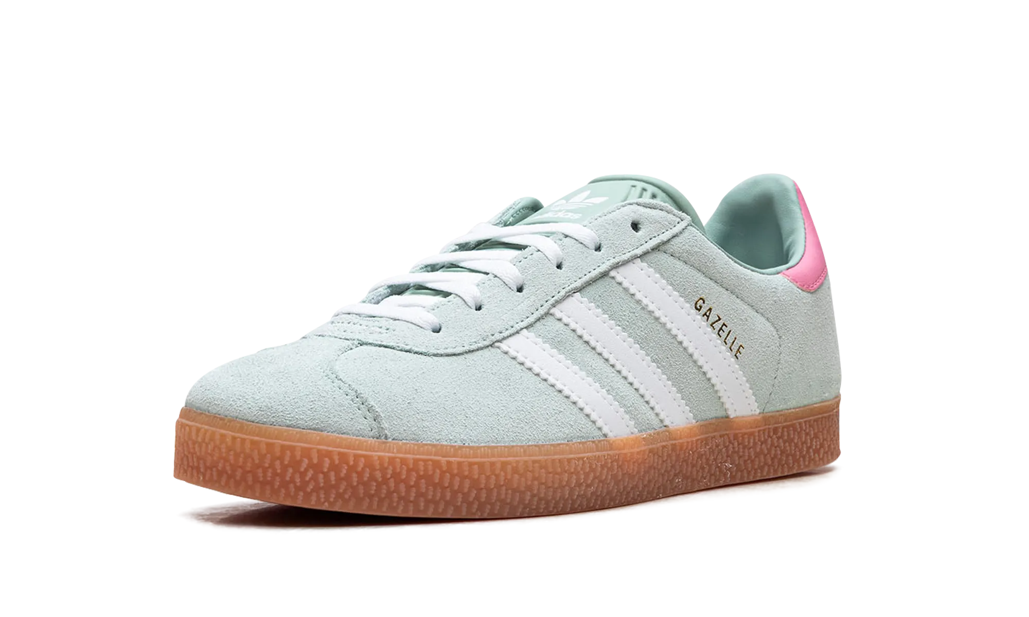 Gazelle GS "Haze Green" adidas grade school sneakers