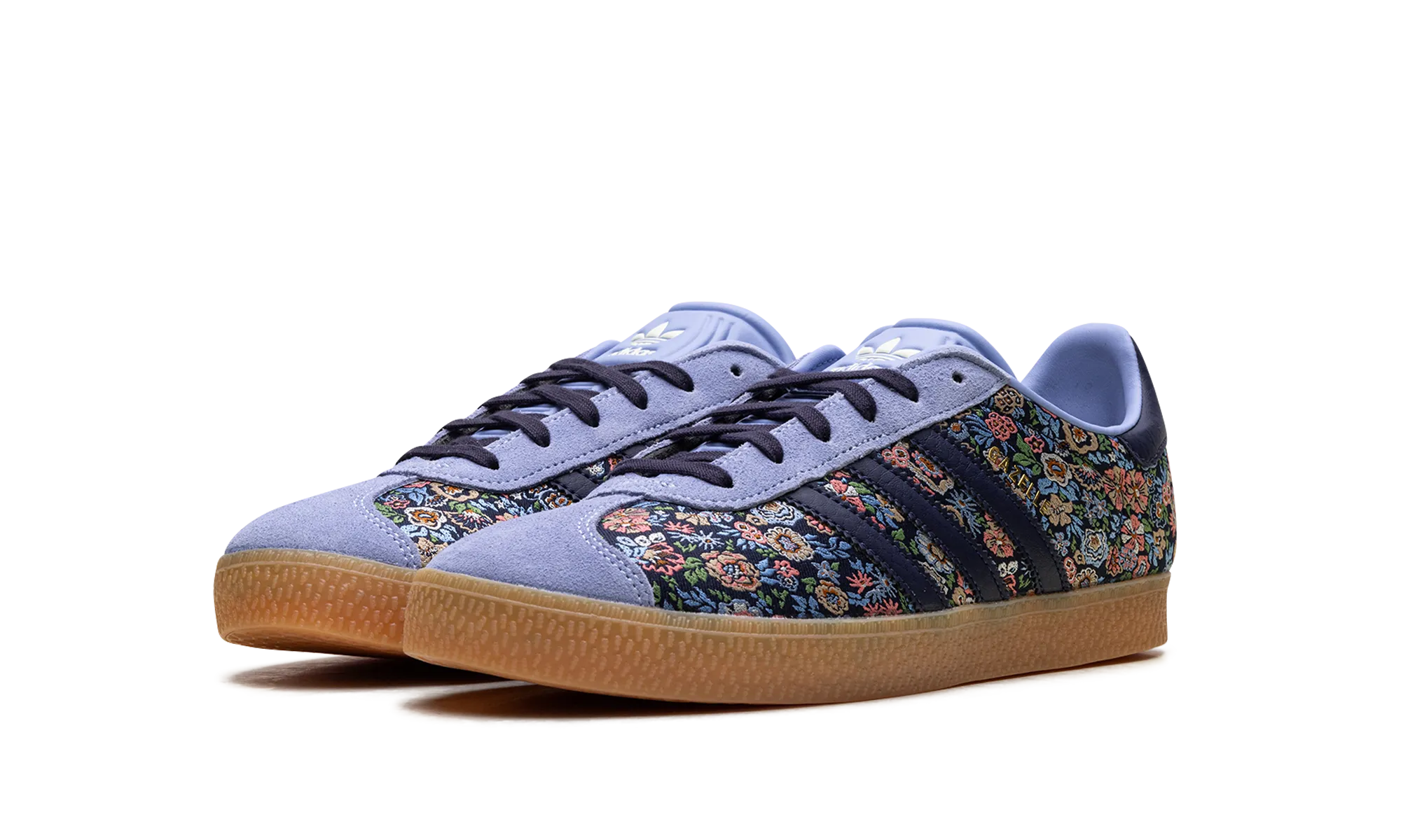 Gazelle GS "Liberty London Floral Embroidery" adidas grade school sneakers