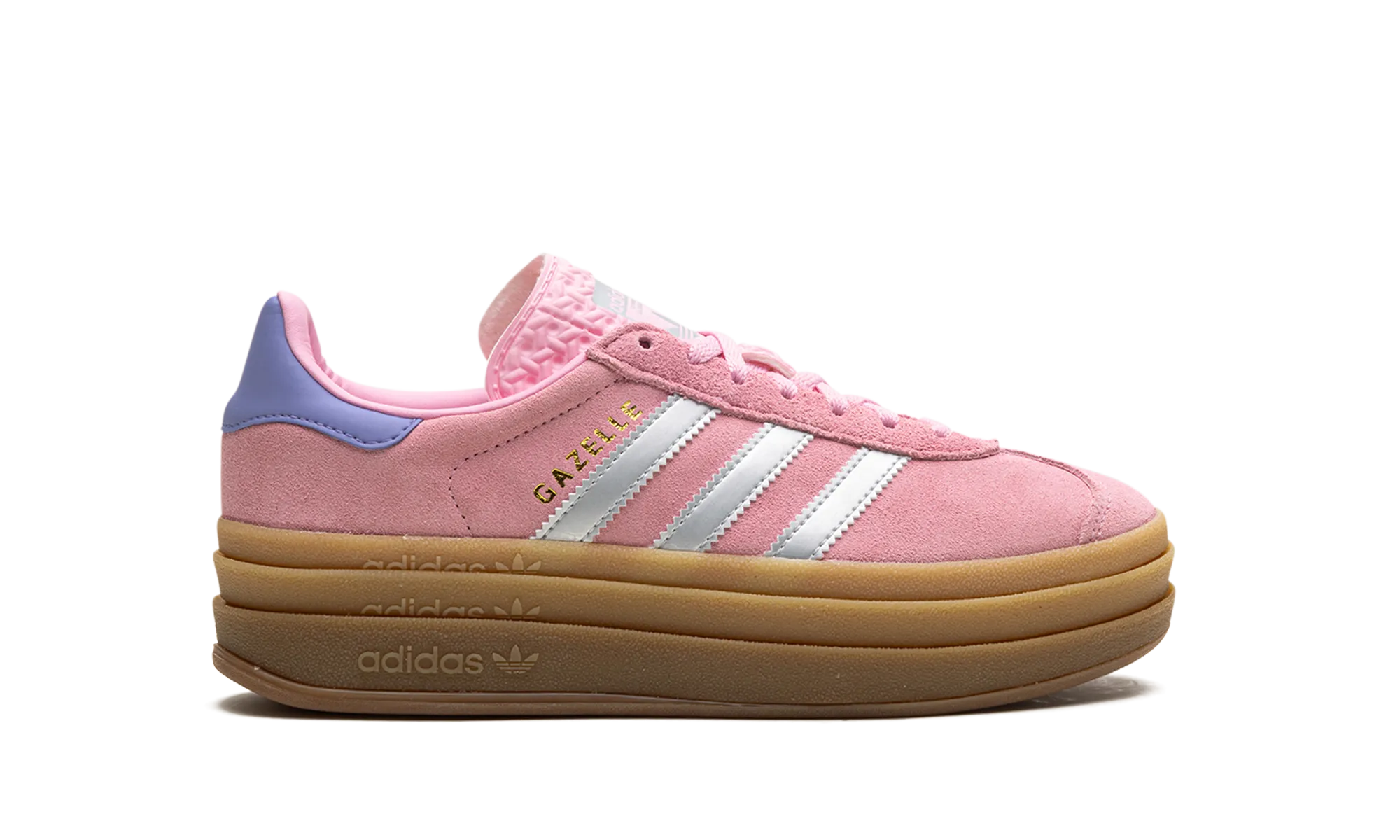 Gazelle GS "True Pink Silver" adidas grade school sneakers