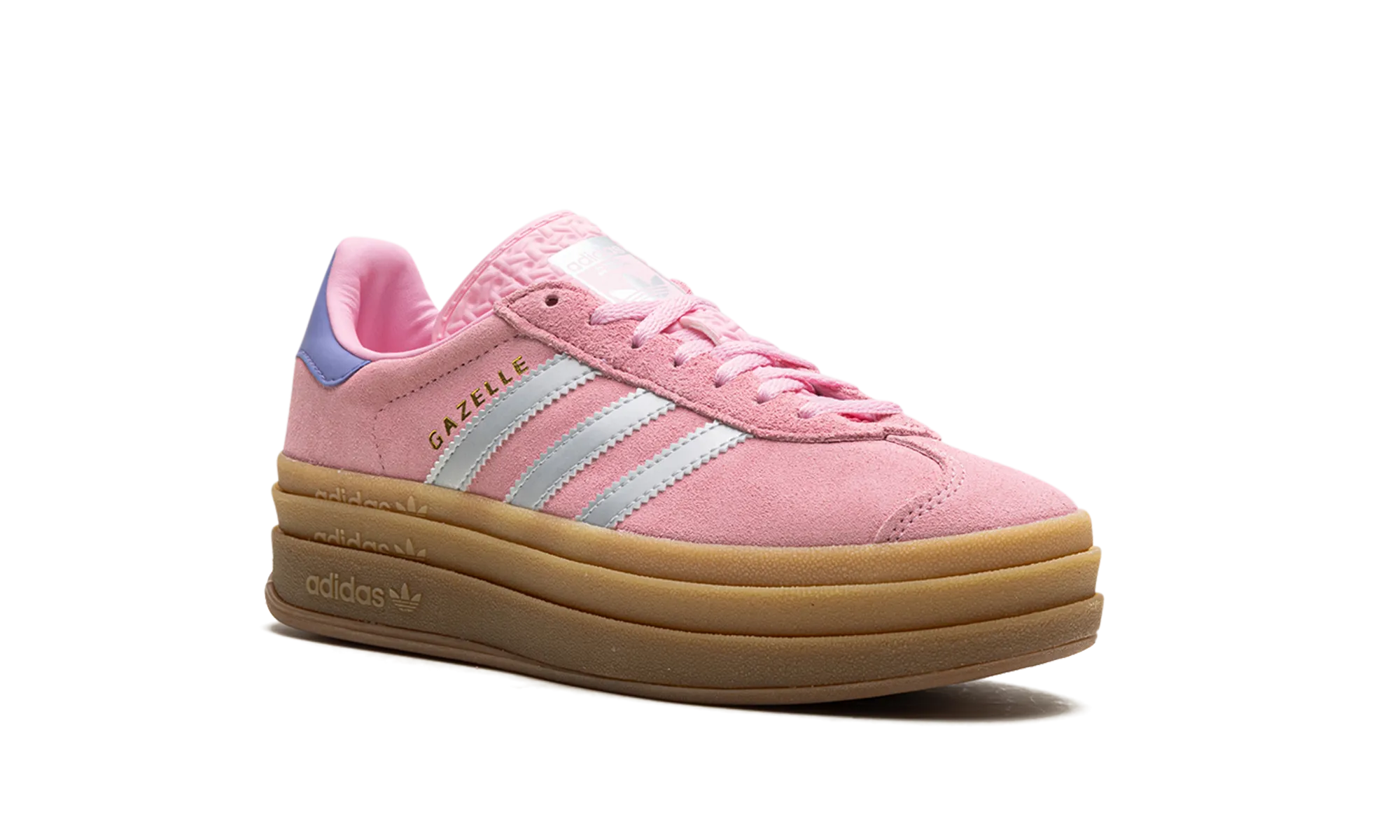 Gazelle GS "True Pink Silver" adidas grade school sneakers